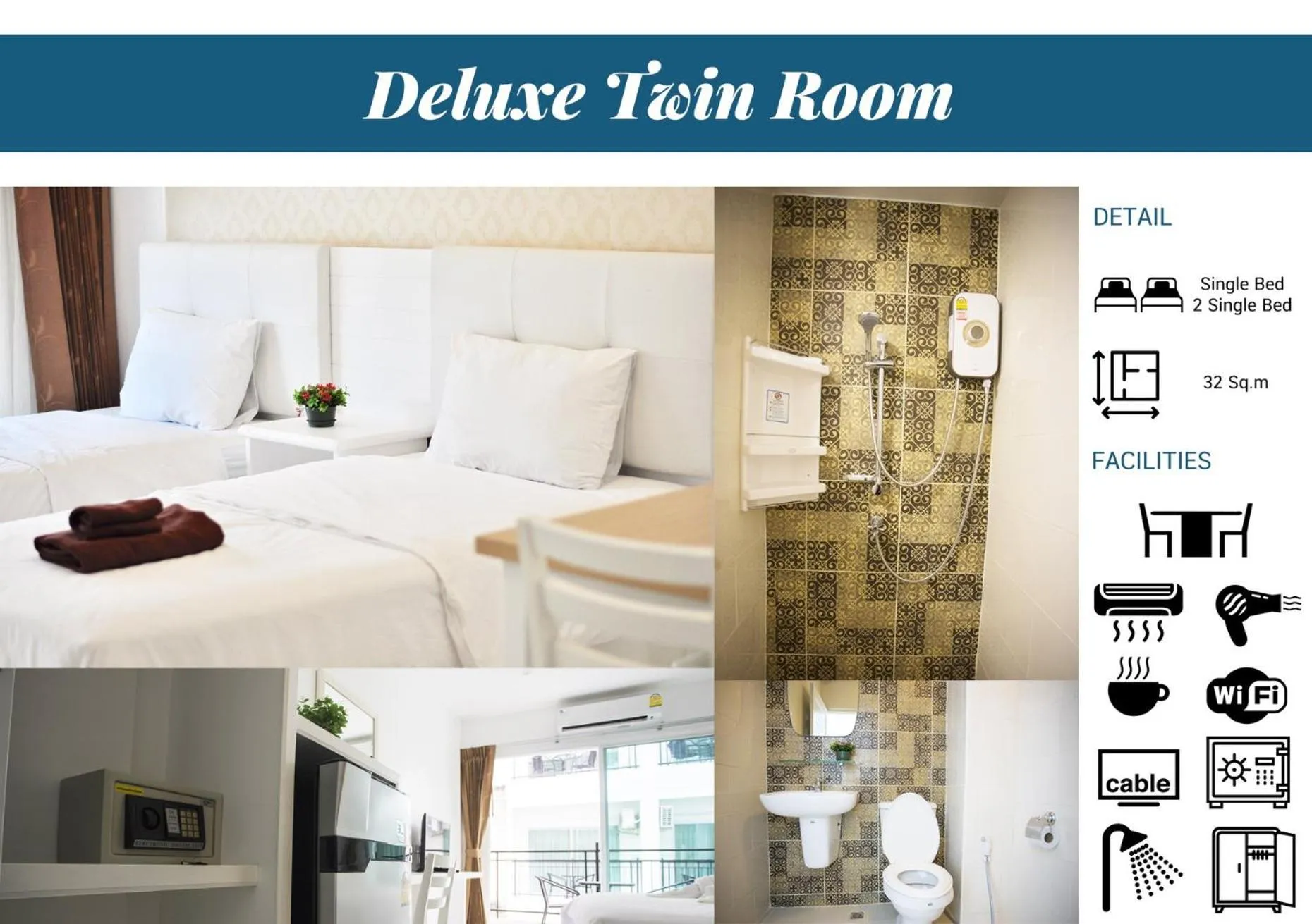 Bed in Maleewan Jomtien