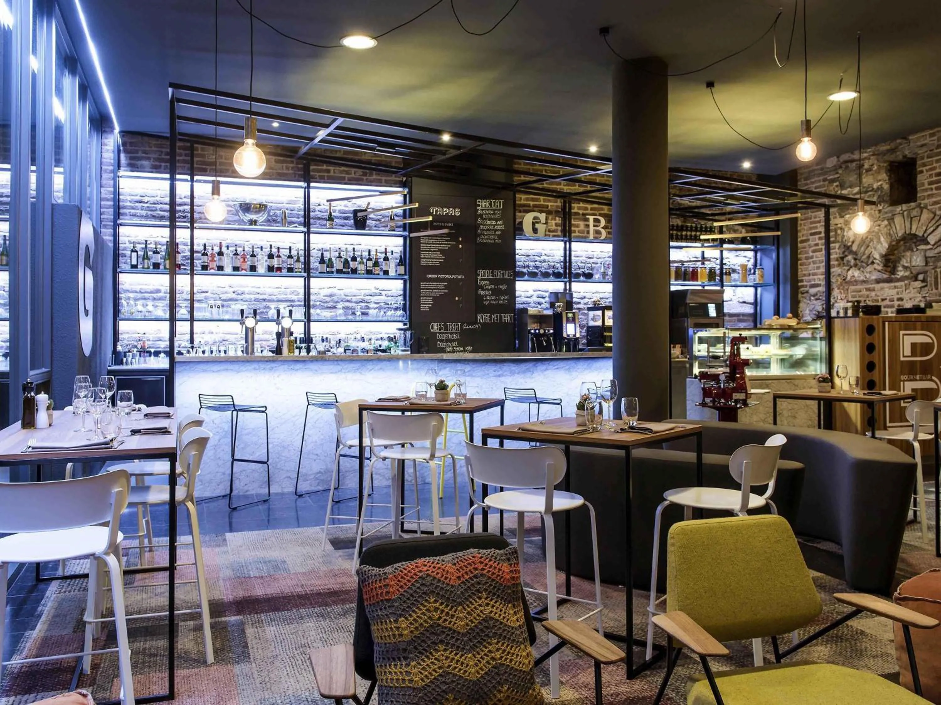 Restaurant/places to eat in Novotel Gent Centrum