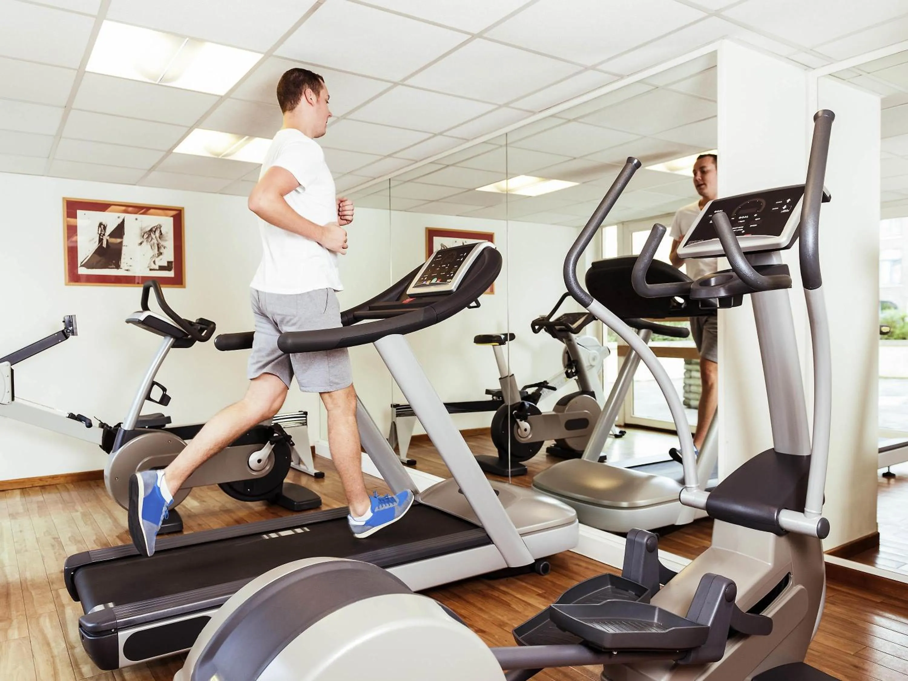 Fitness centre/facilities in Novotel Gent Centrum
