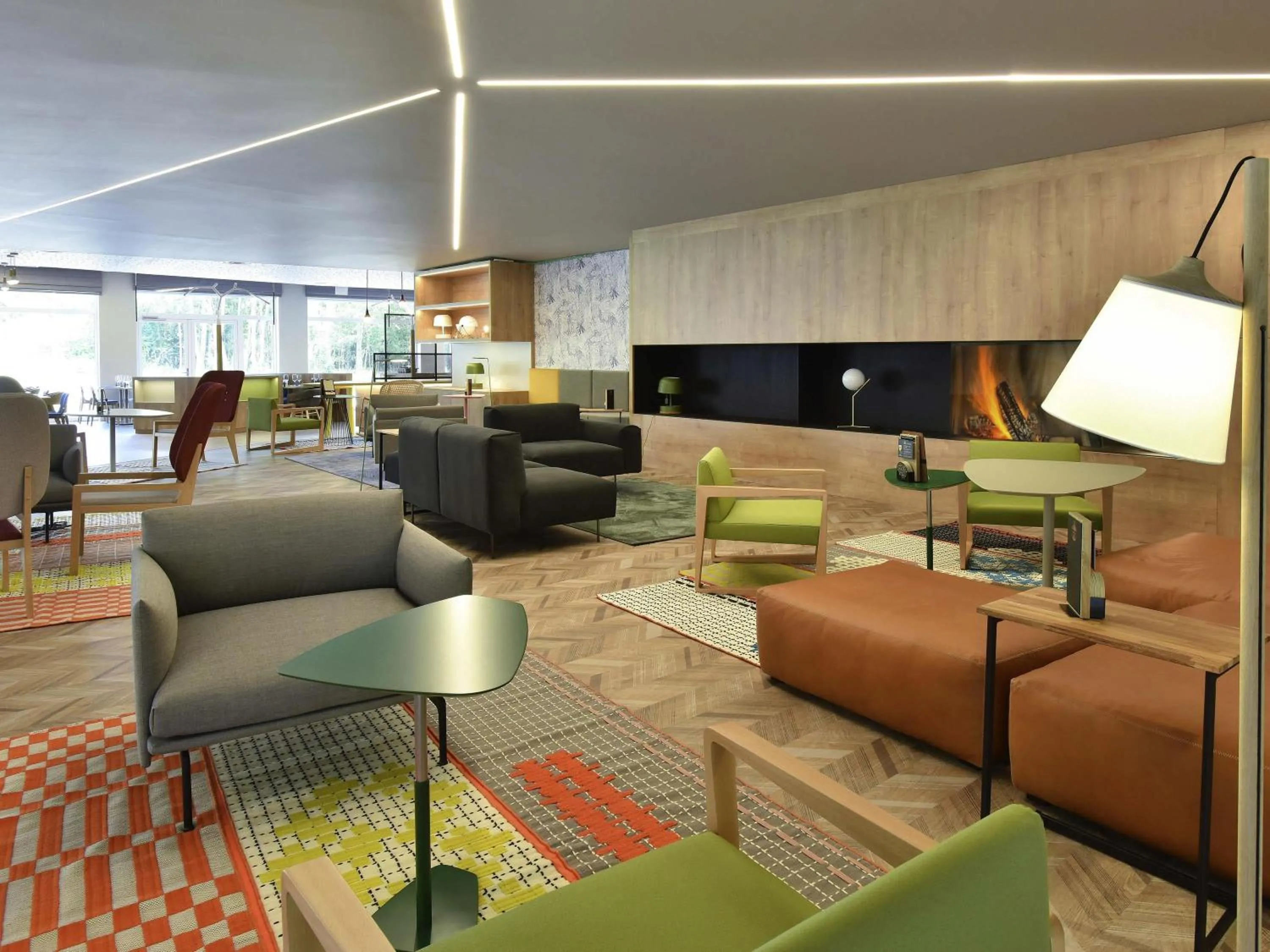 Lounge or bar in Novotel Wavre Brussels East