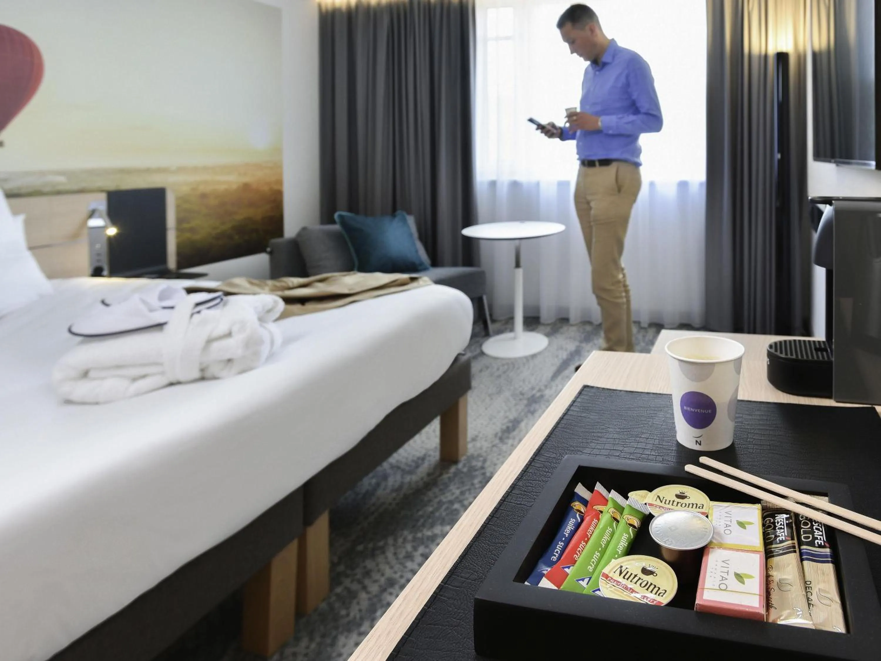 Bedroom in Novotel Wavre Brussels East