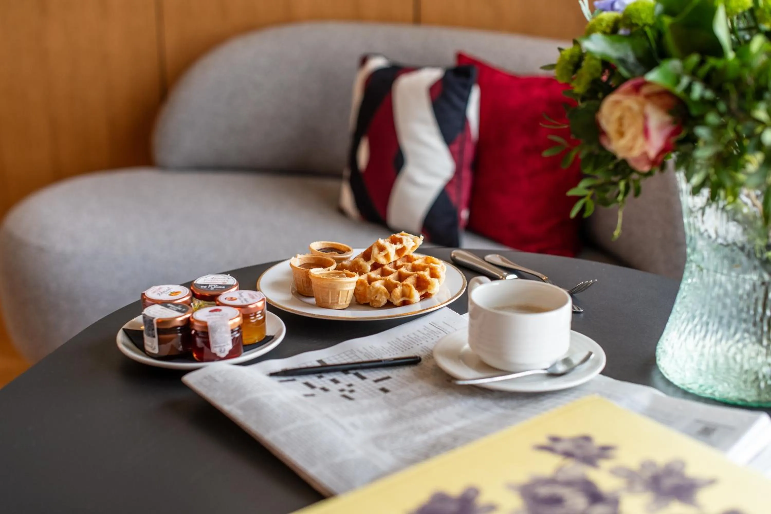 Living room in Le Louise Hotel Brussels - MGallery Collection