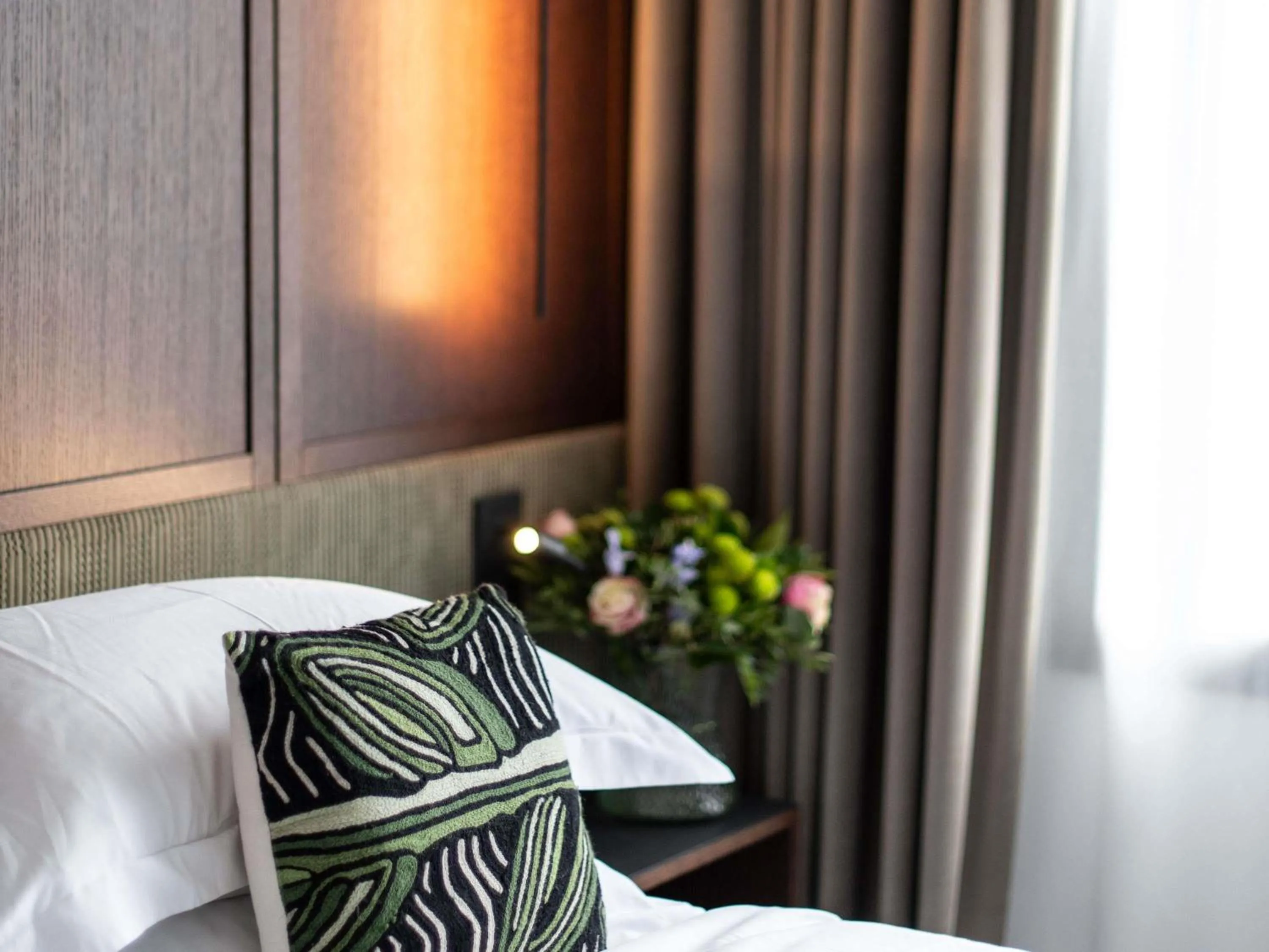 Bedroom, Bed in Le Louise Hotel Brussels - MGallery Collection