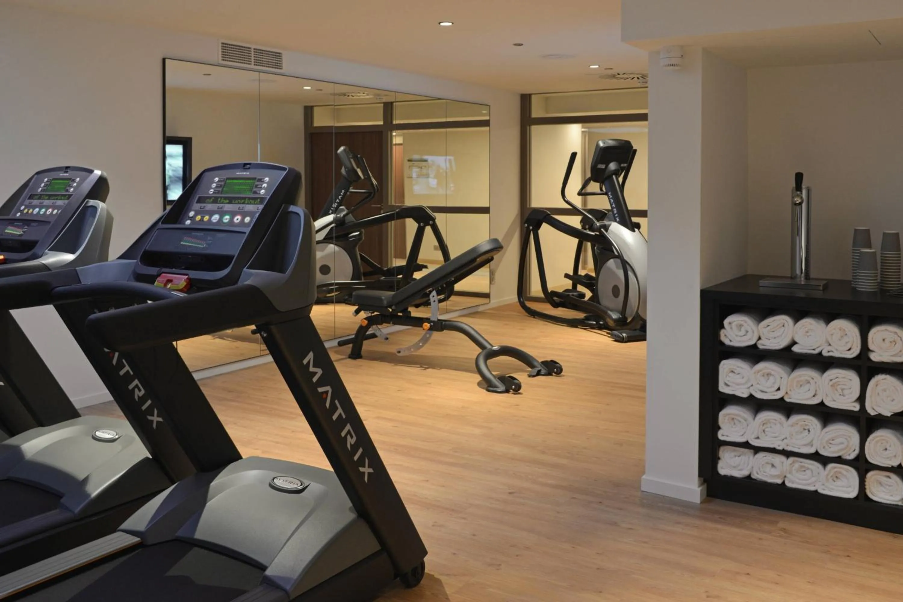 Fitness centre/facilities in Courtyard by Marriott Brussels EU