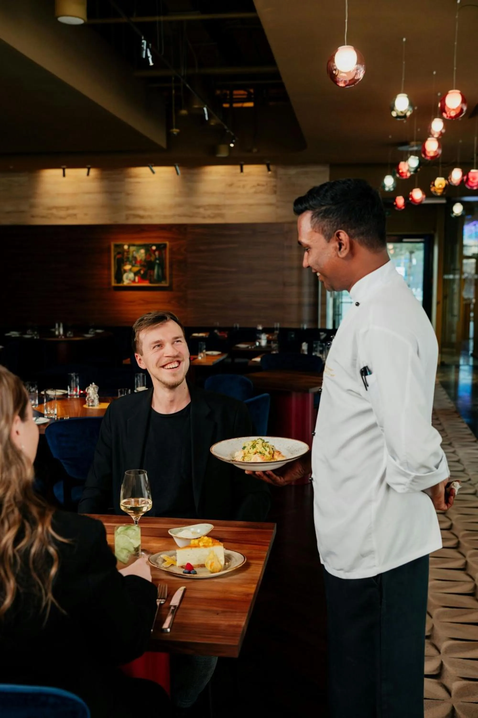 Restaurant/places to eat in Courtyard by Marriott Brno