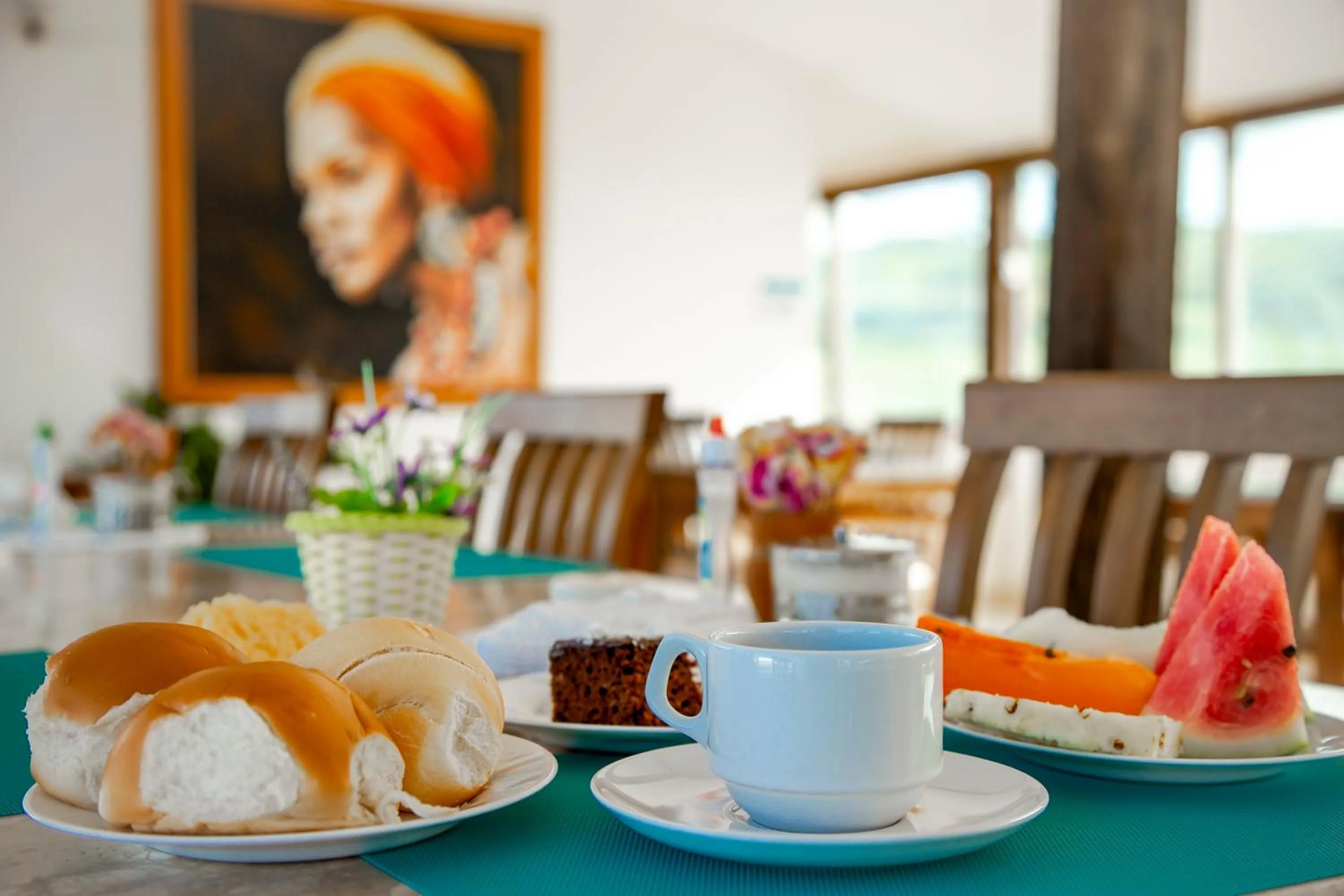 Breakfast in Hotel Maré Mansa