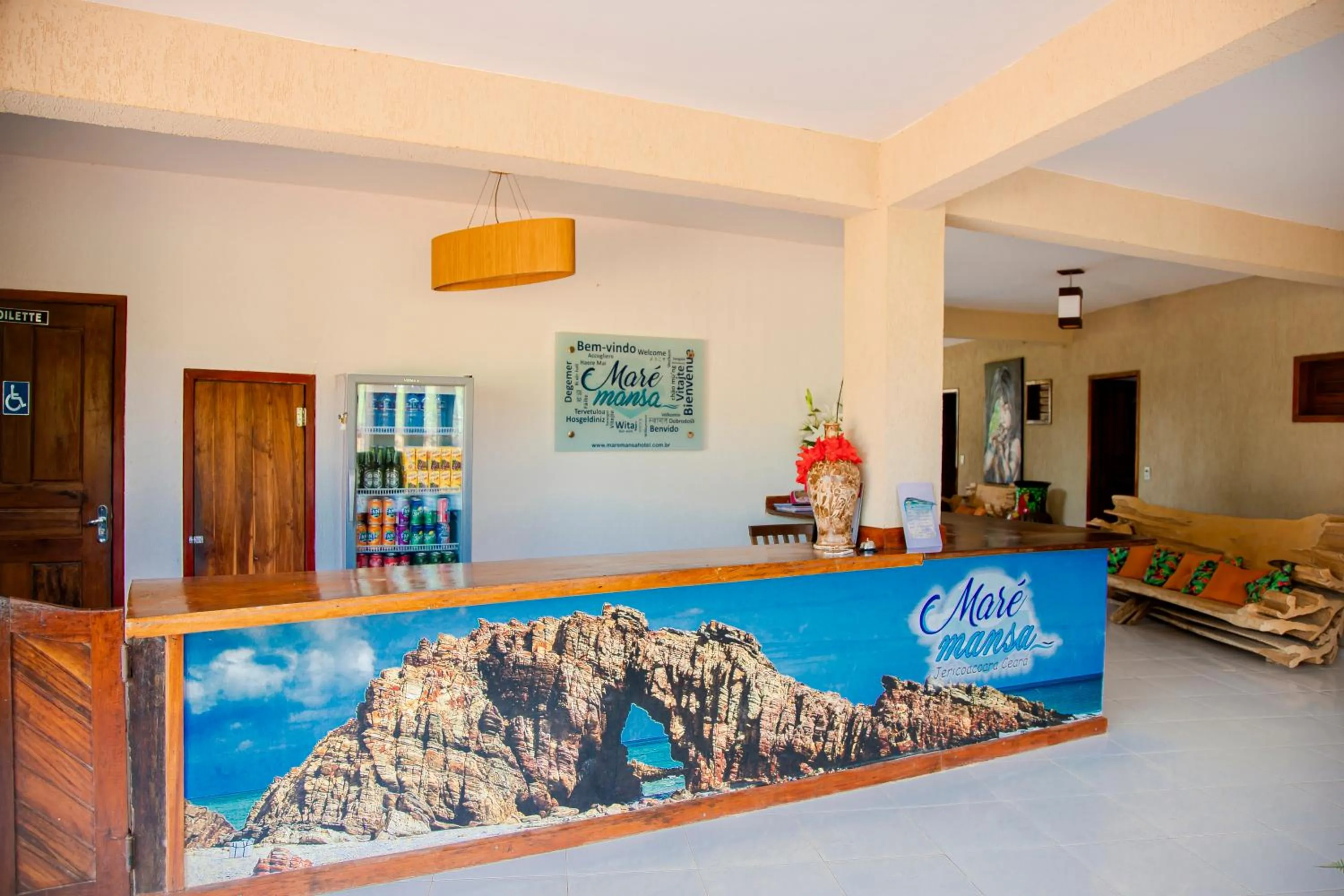 Lobby or reception in Hotel Maré Mansa
