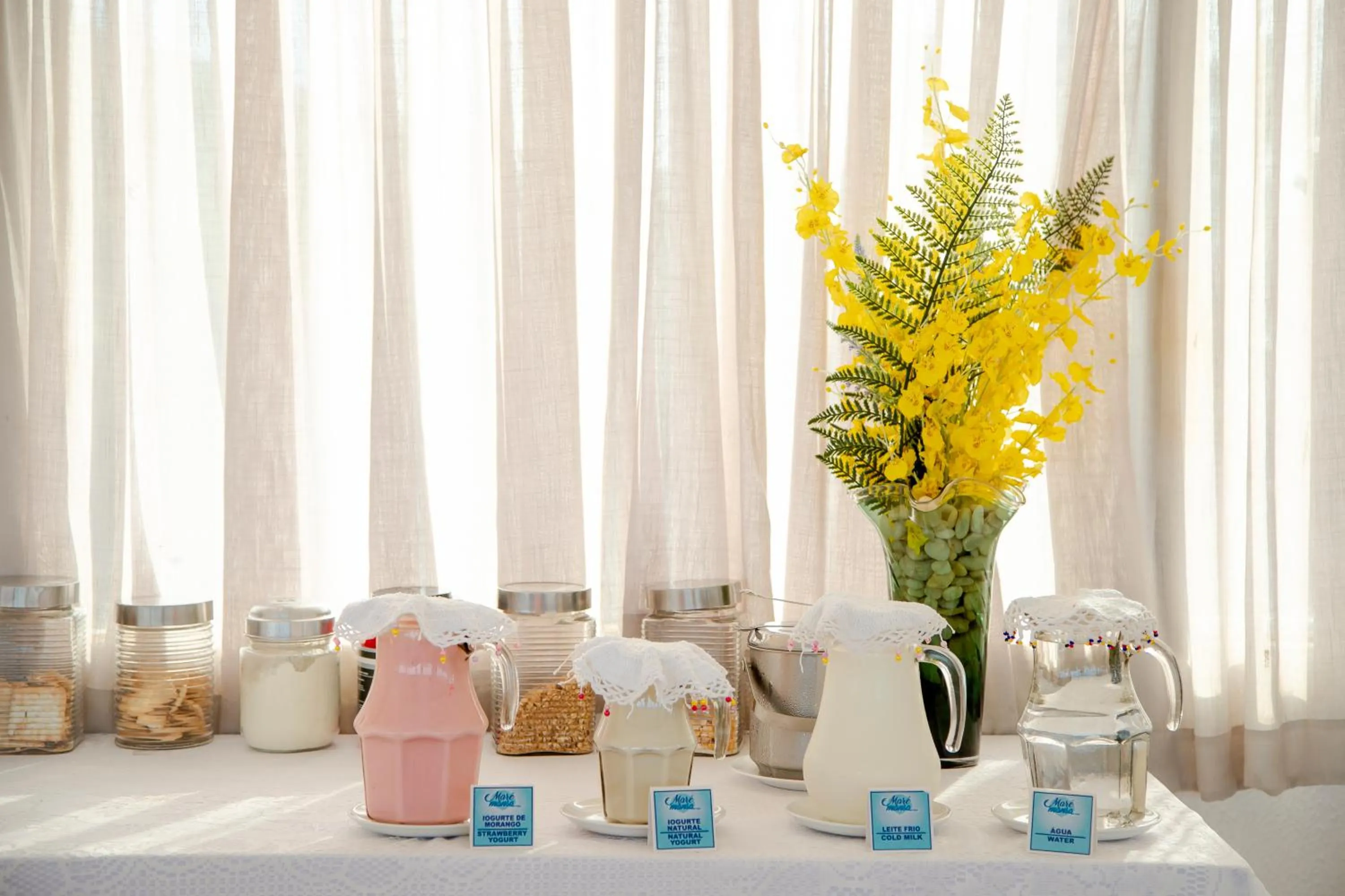 Breakfast in Hotel Maré Mansa