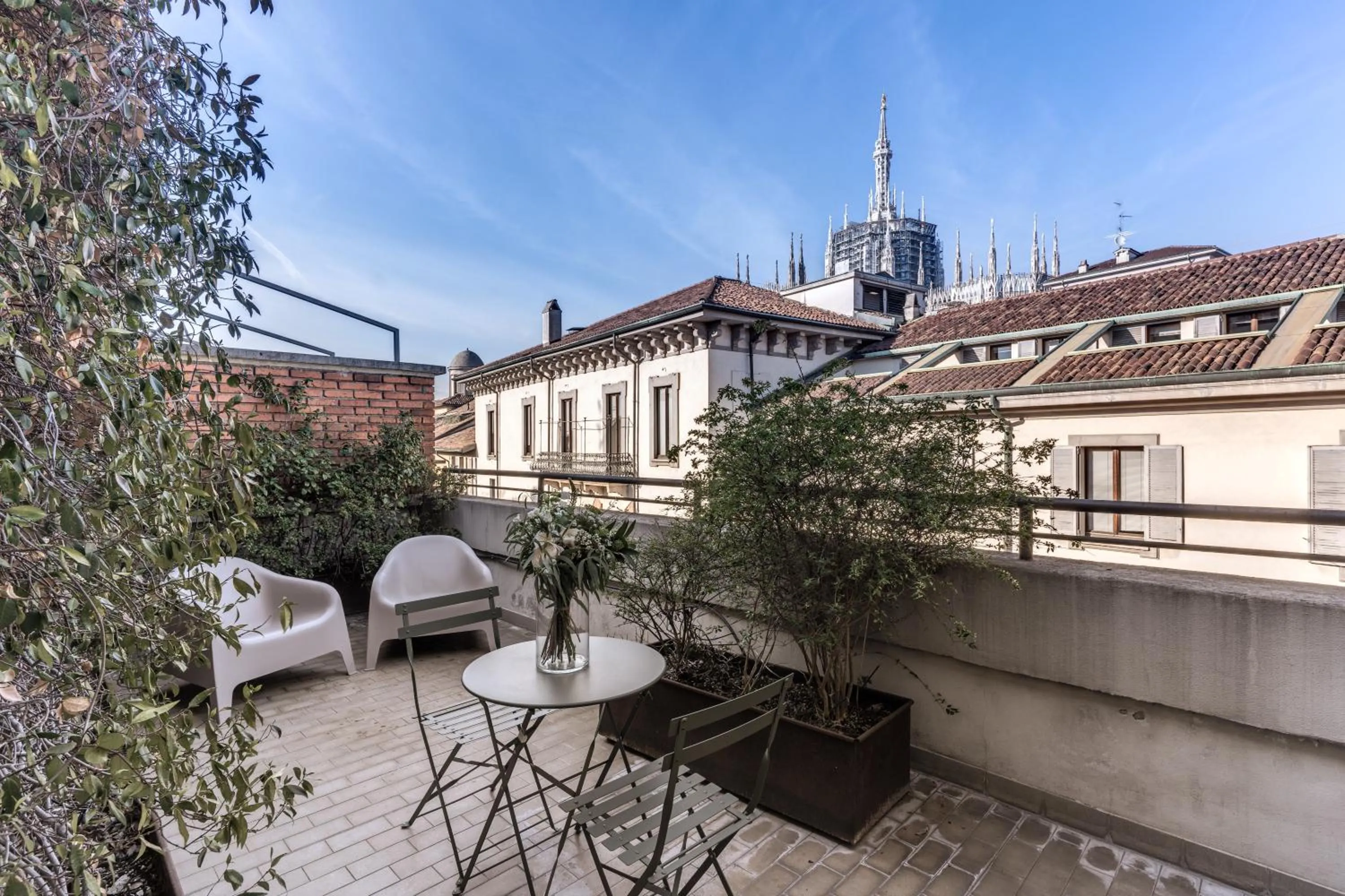 Balcony/Terrace in Suite Santa Tecla