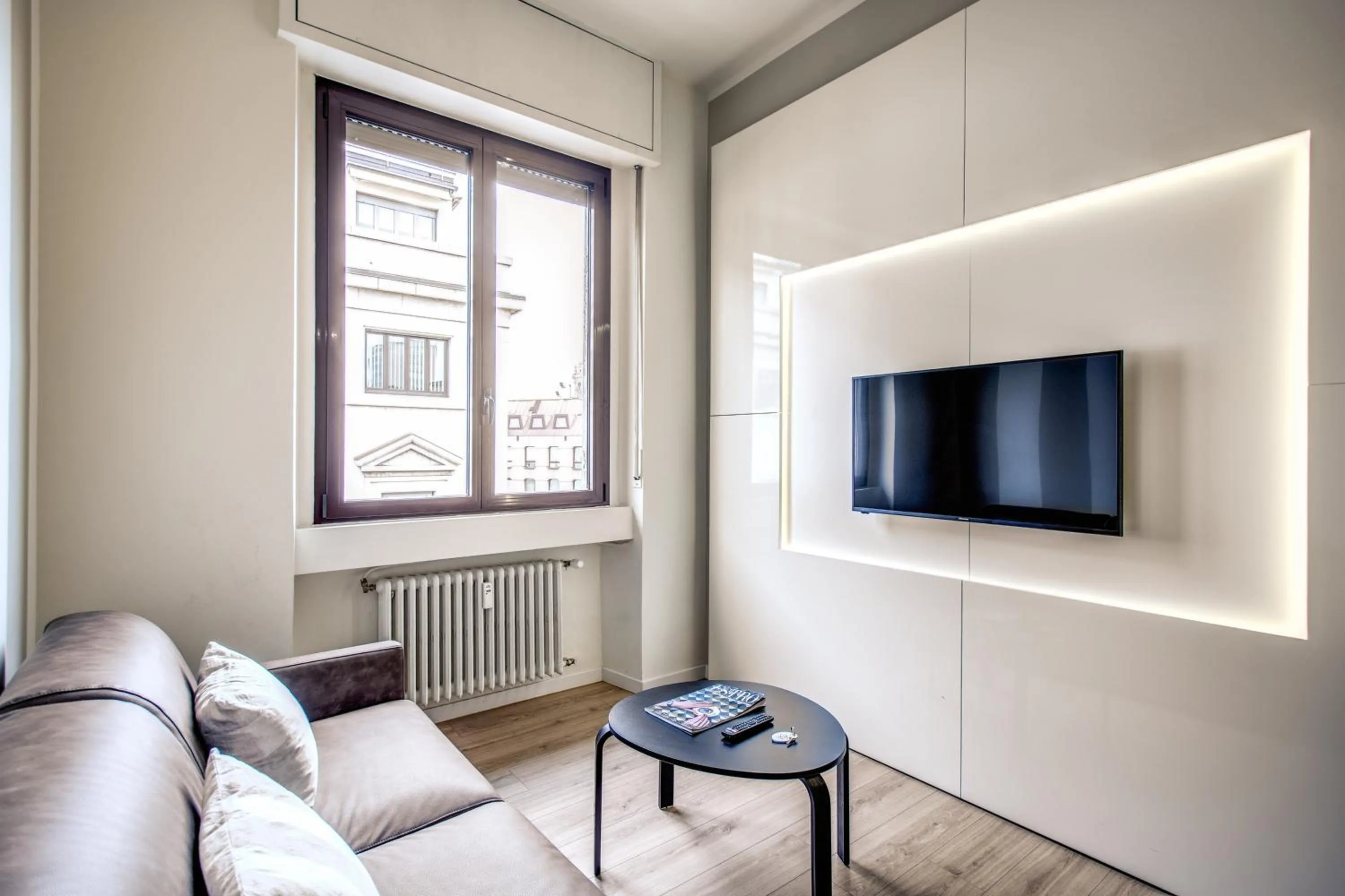 Living room in Suite Santa Tecla