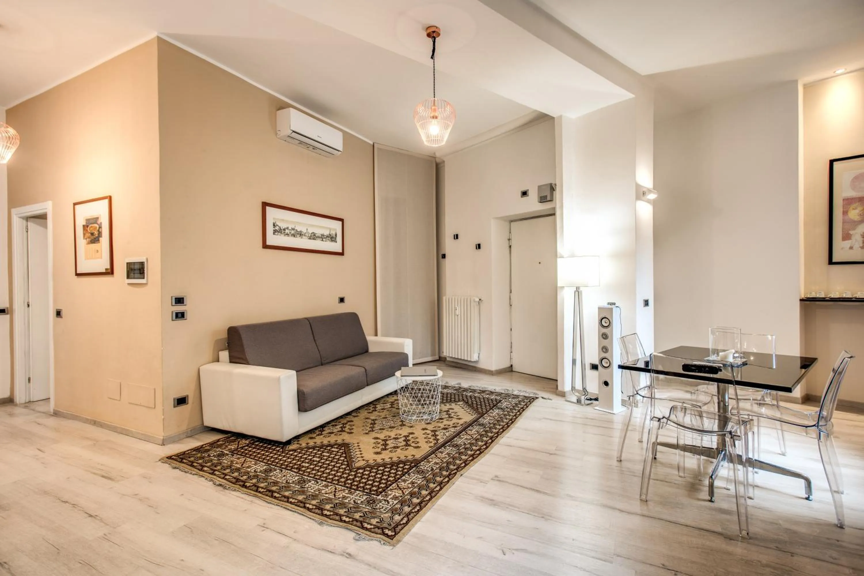 Living room in Suite Santa Tecla