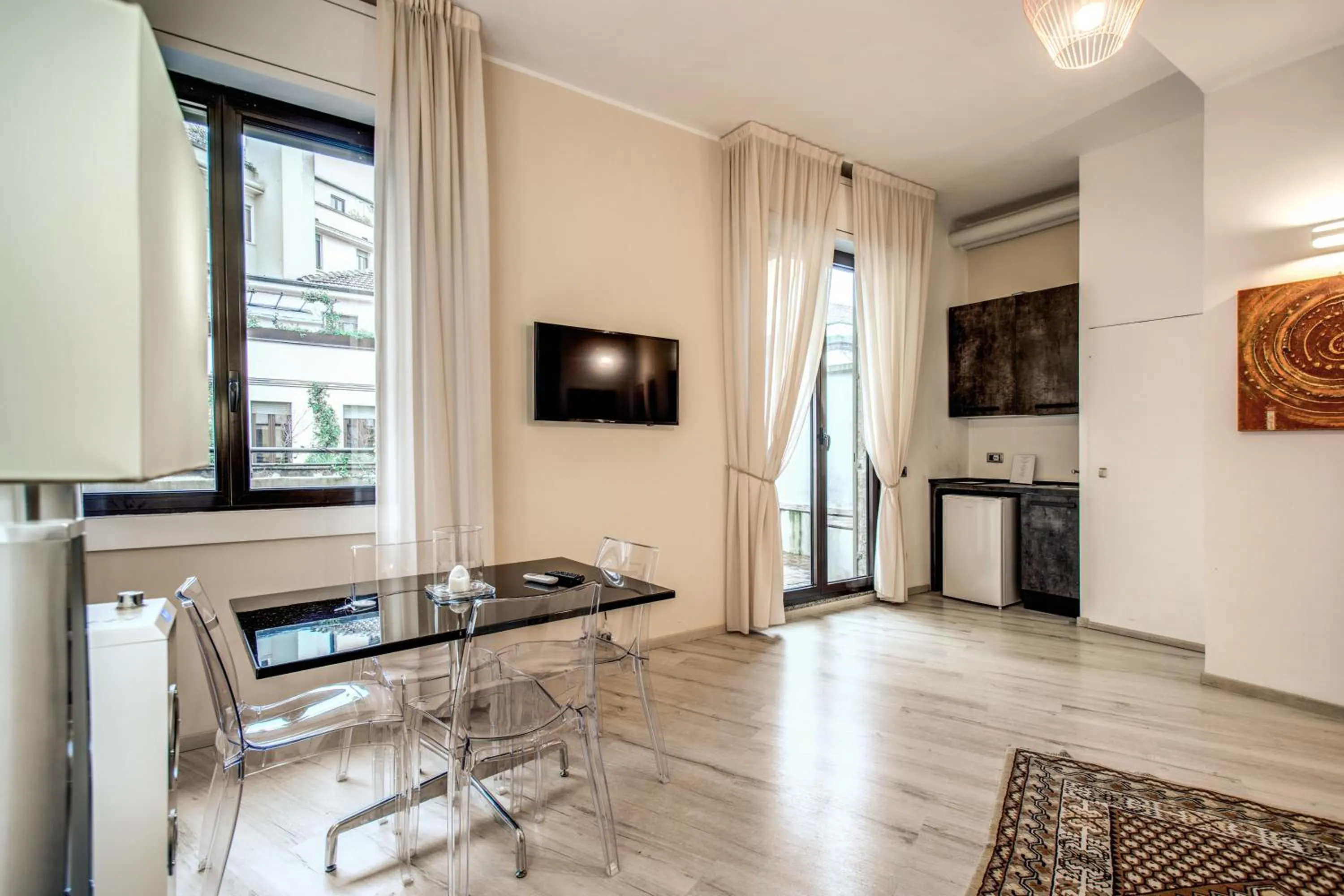 Living room in Suite Santa Tecla