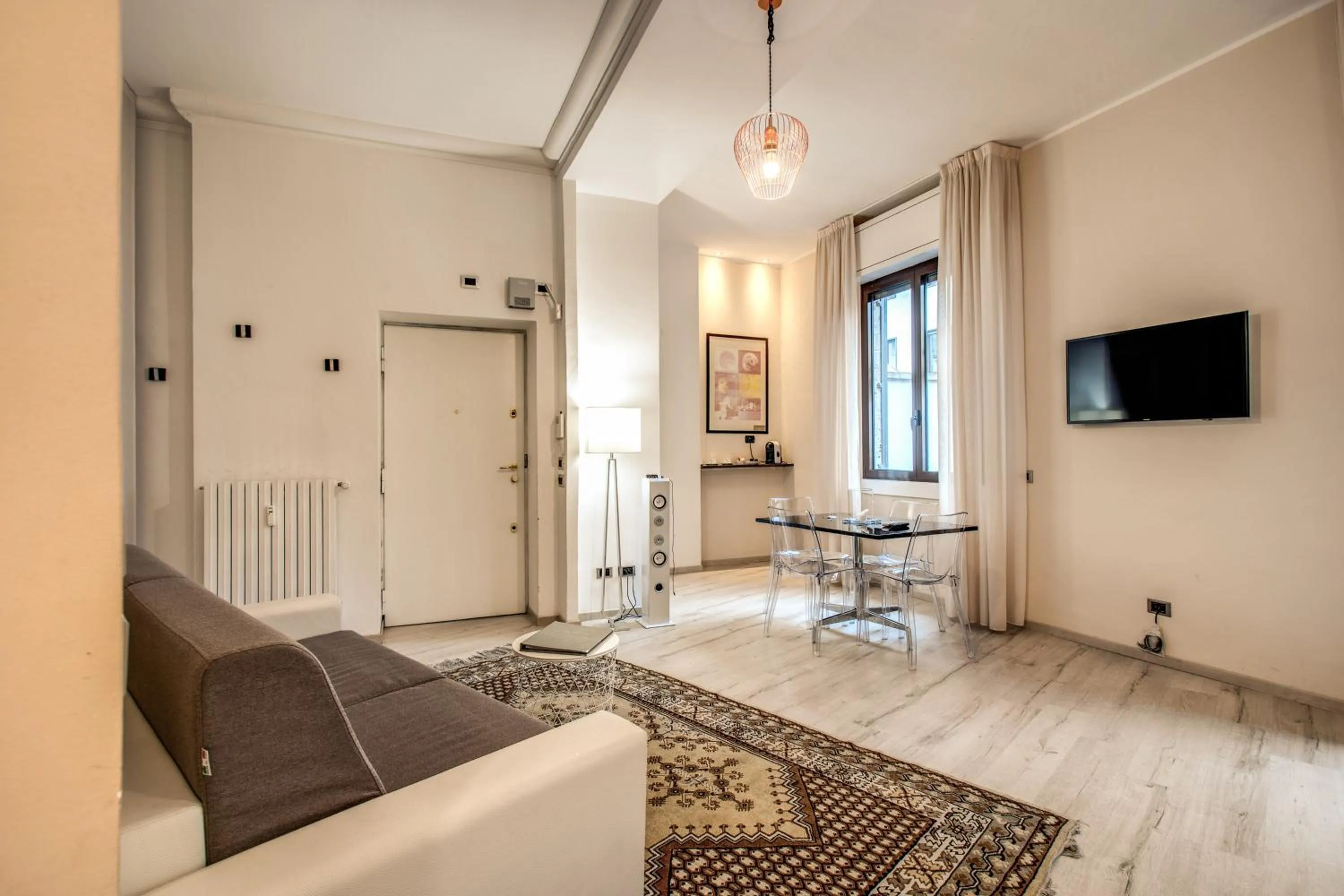 Living room in Suite Santa Tecla