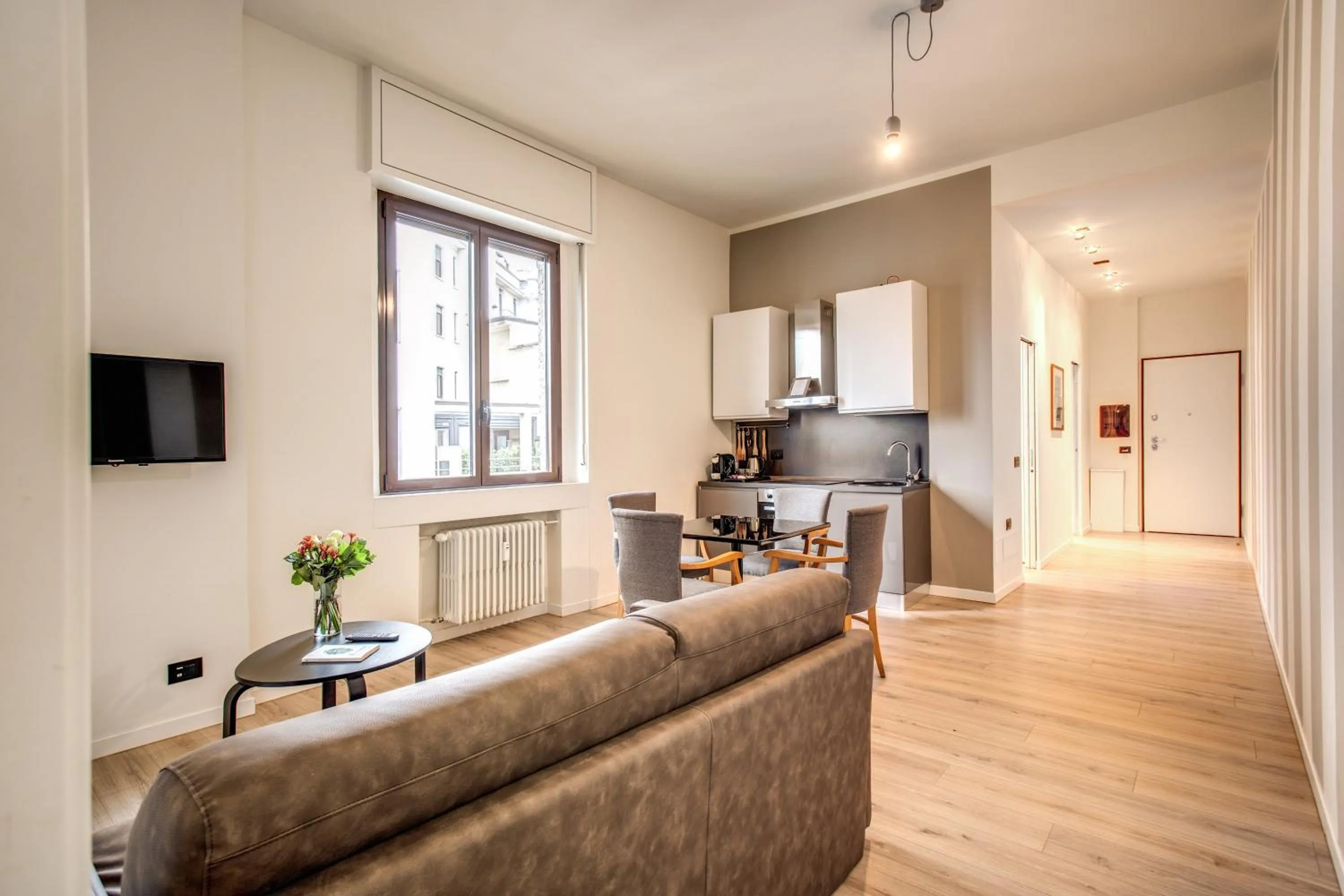 Living room in Suite Santa Tecla
