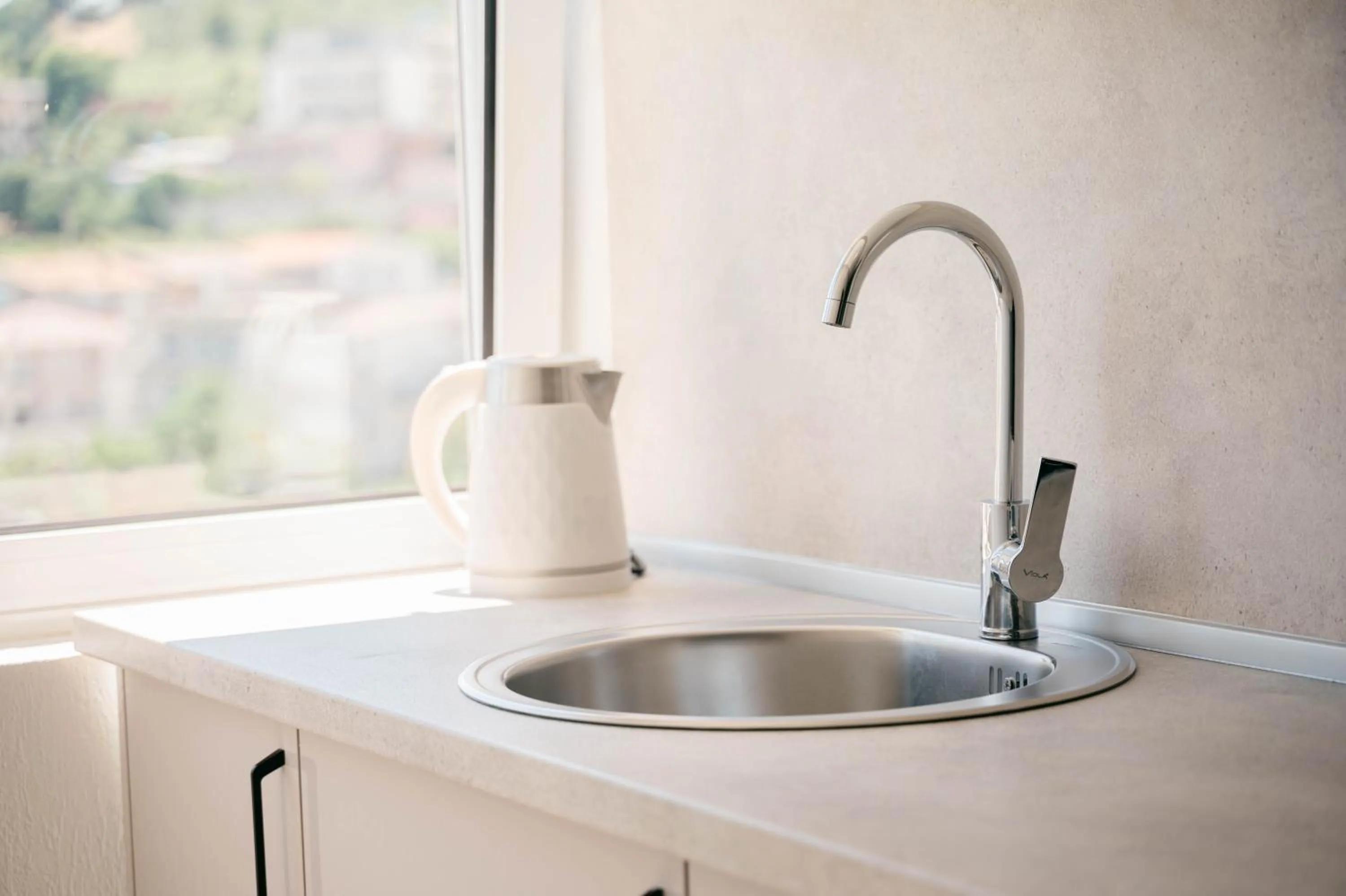 Kitchen or kitchenette in Hotel Ajana