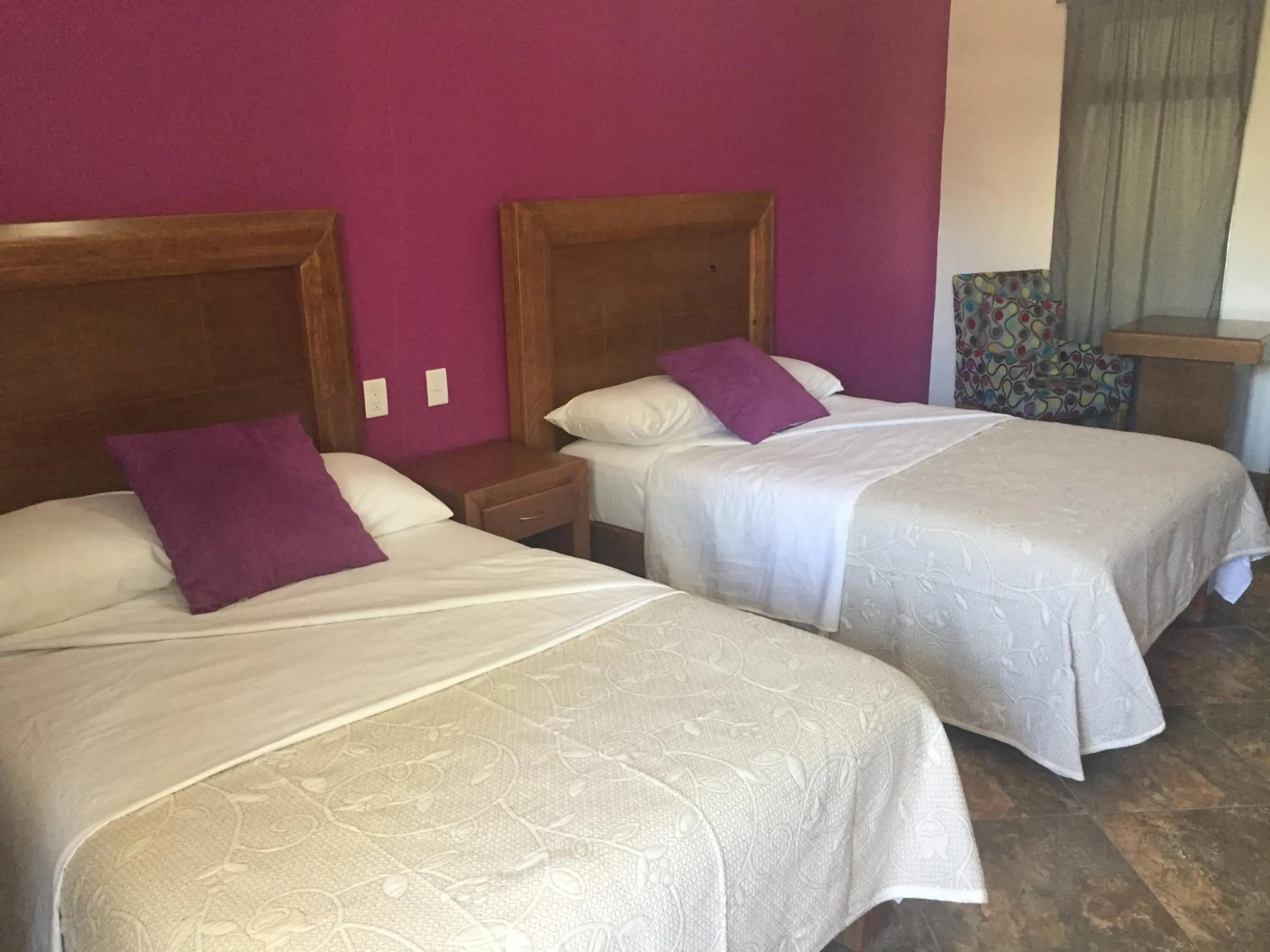 Bed in Hotel Vista Verde