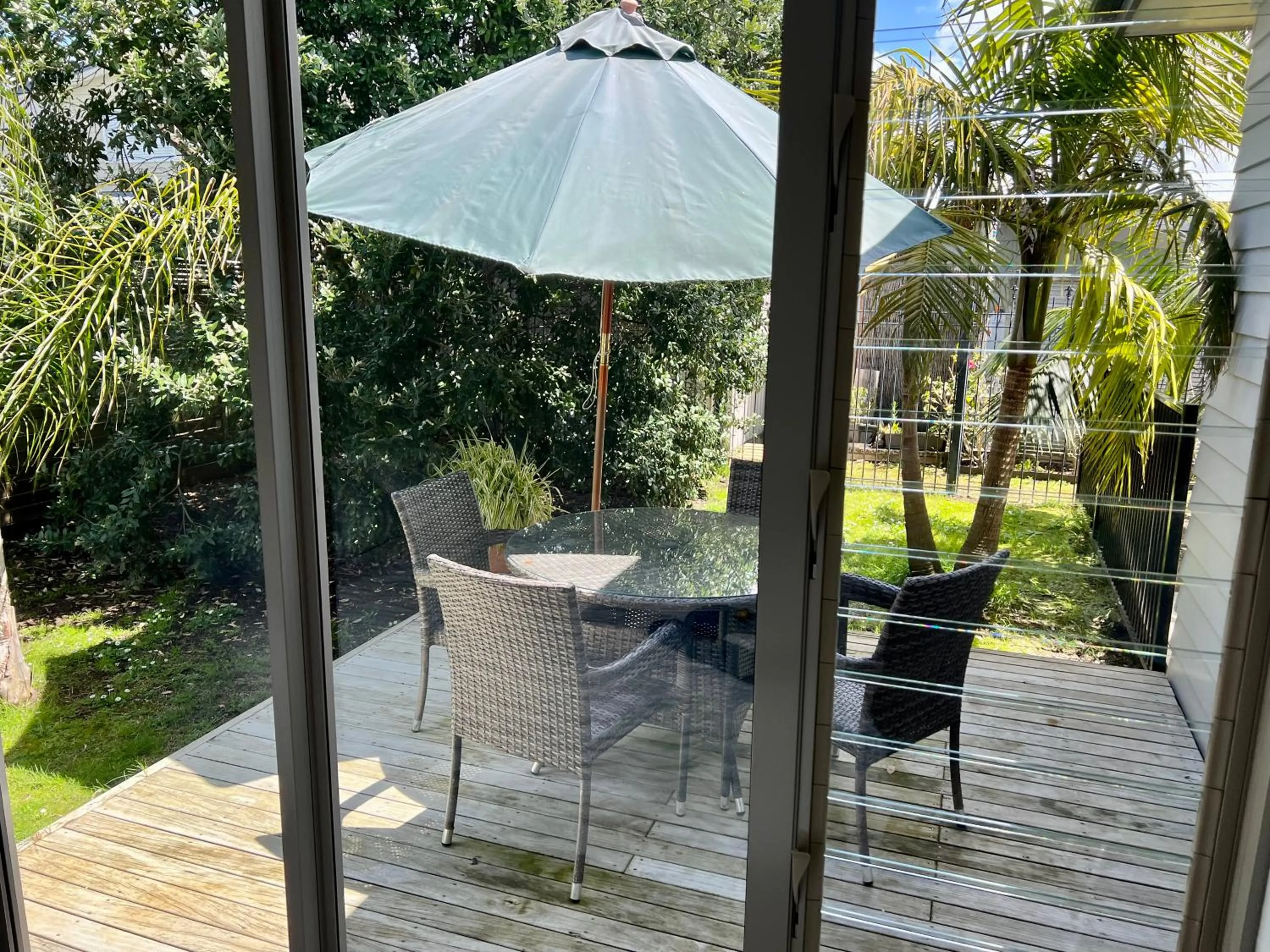 Patio in Jennie's In Whitianga