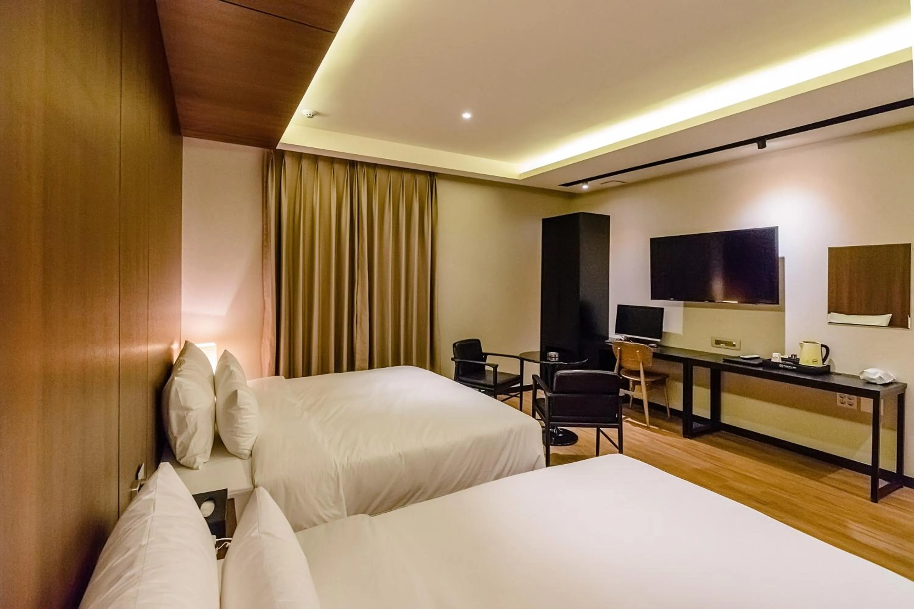 Bed in Hotel Marcher