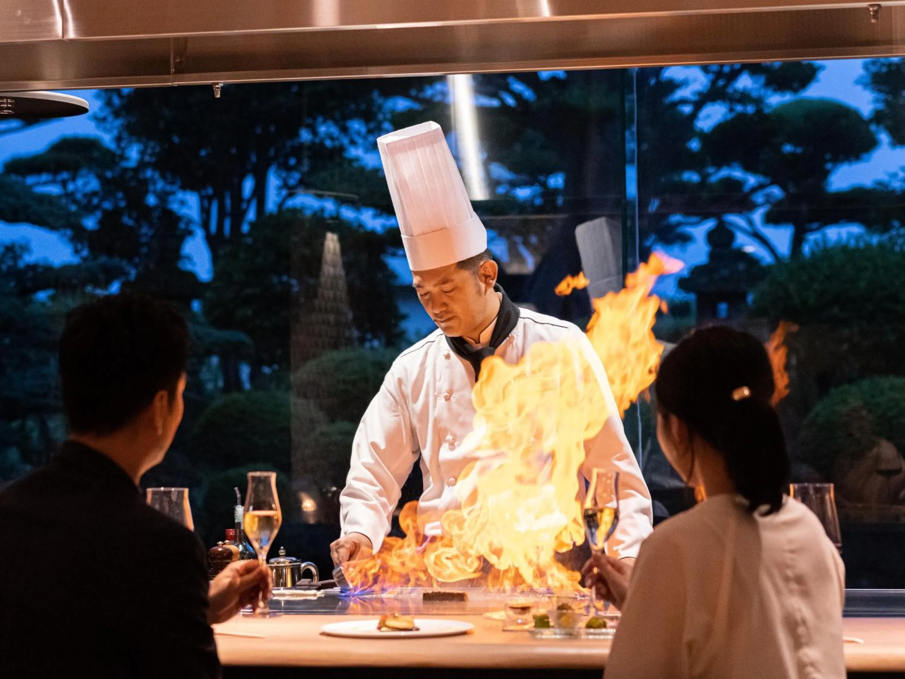 Restaurant/places to eat in Hotel Flags Isahaya Nagasaki