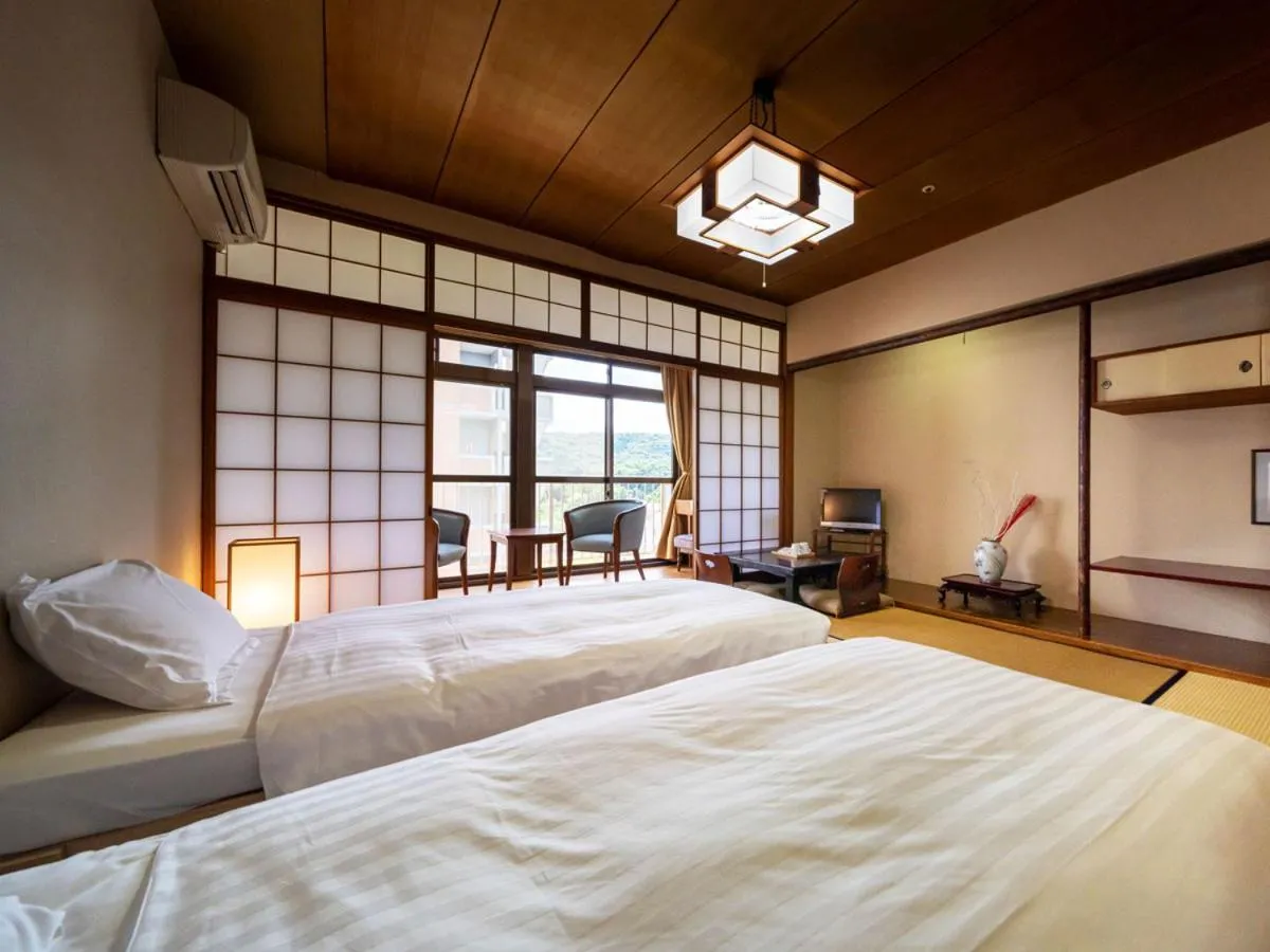 Bed in Hotel Flags Isahaya Nagasaki