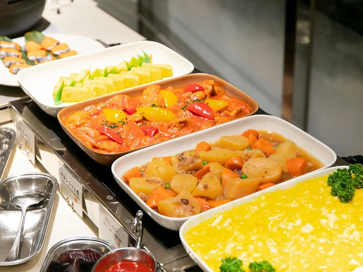 Breakfast in Tenza Hotel at Sendai Station