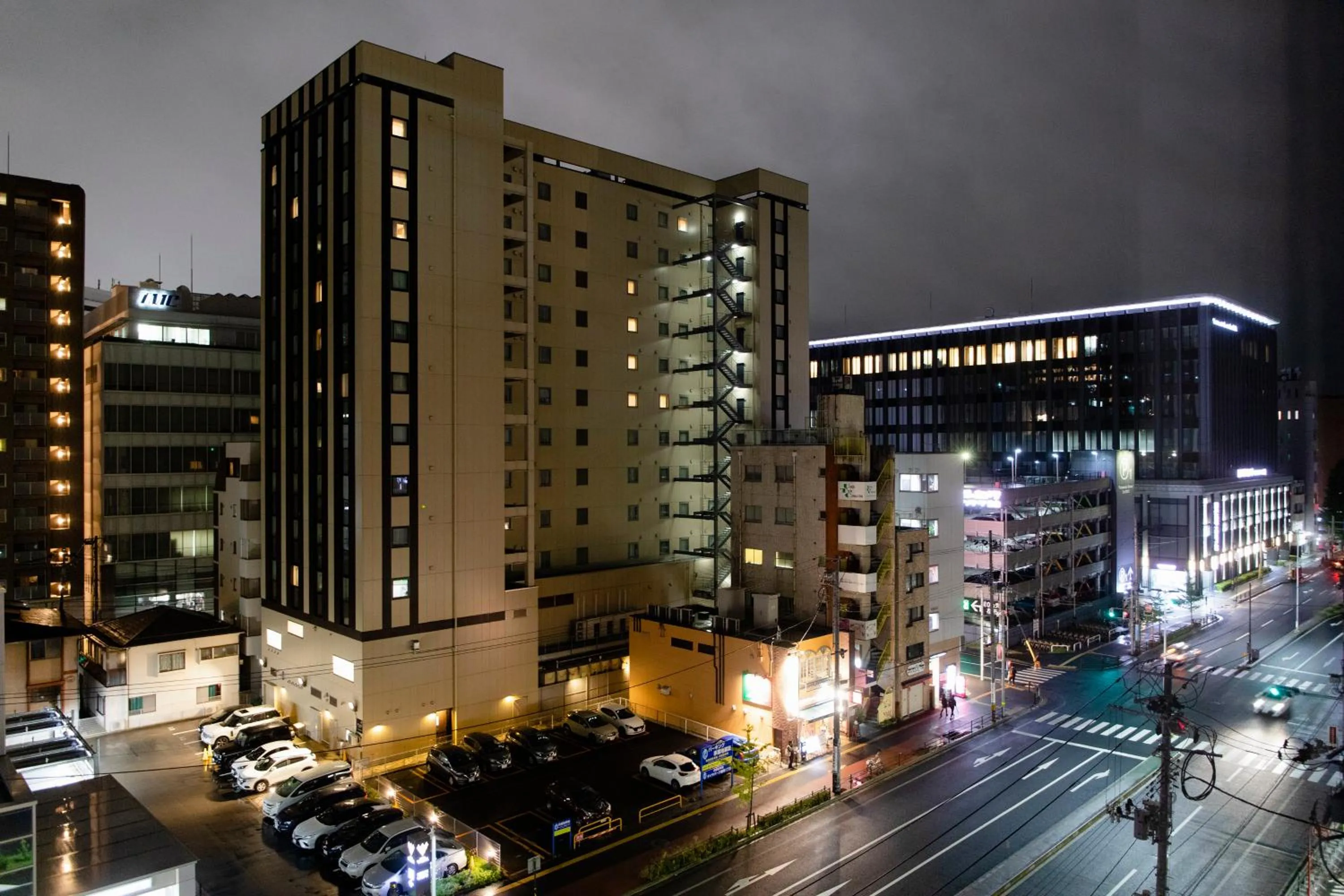 Property building in Tenza Hotel at Sendai Station