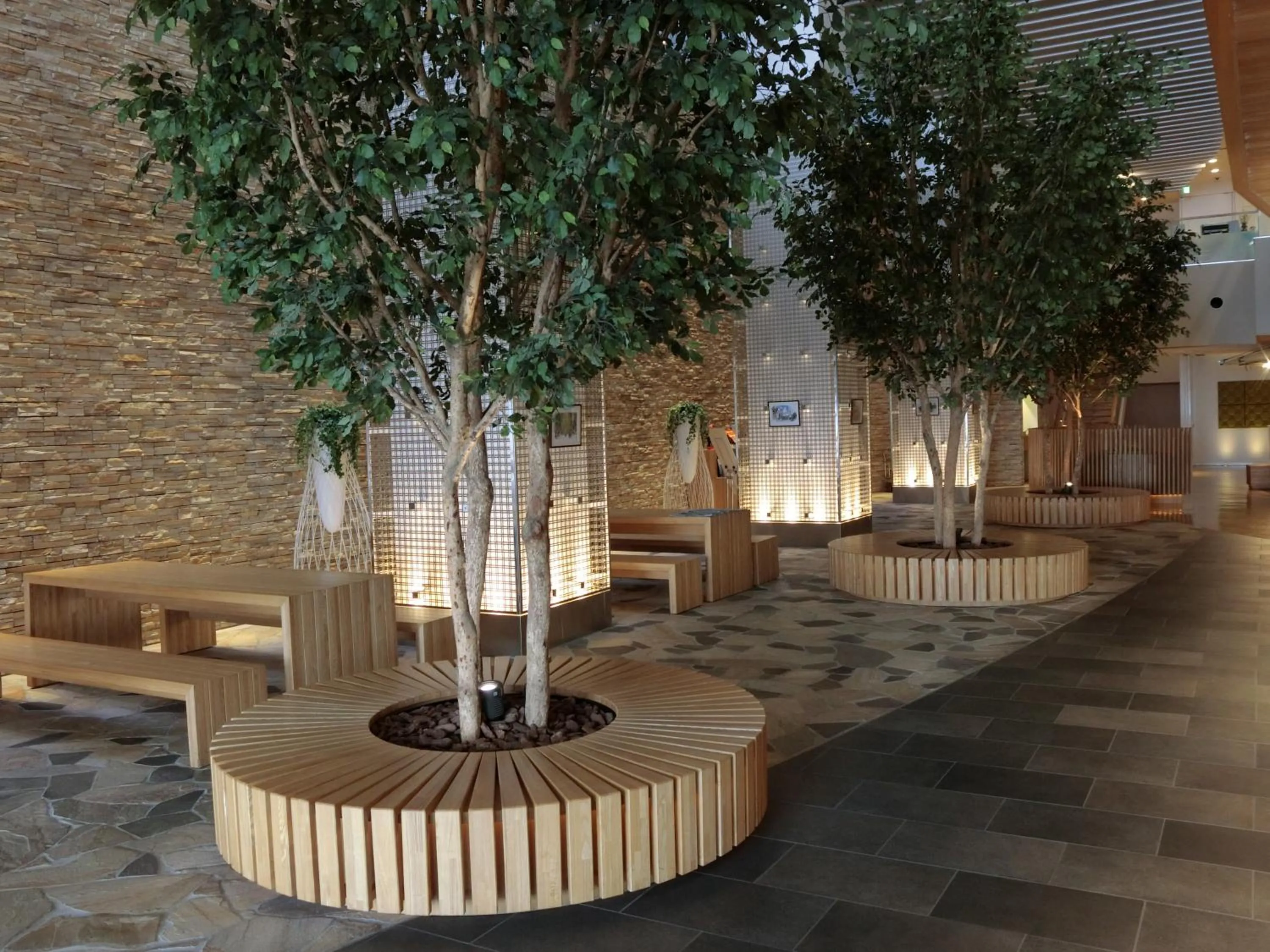 Lobby or reception in Tenza Hotel at Sendai Station