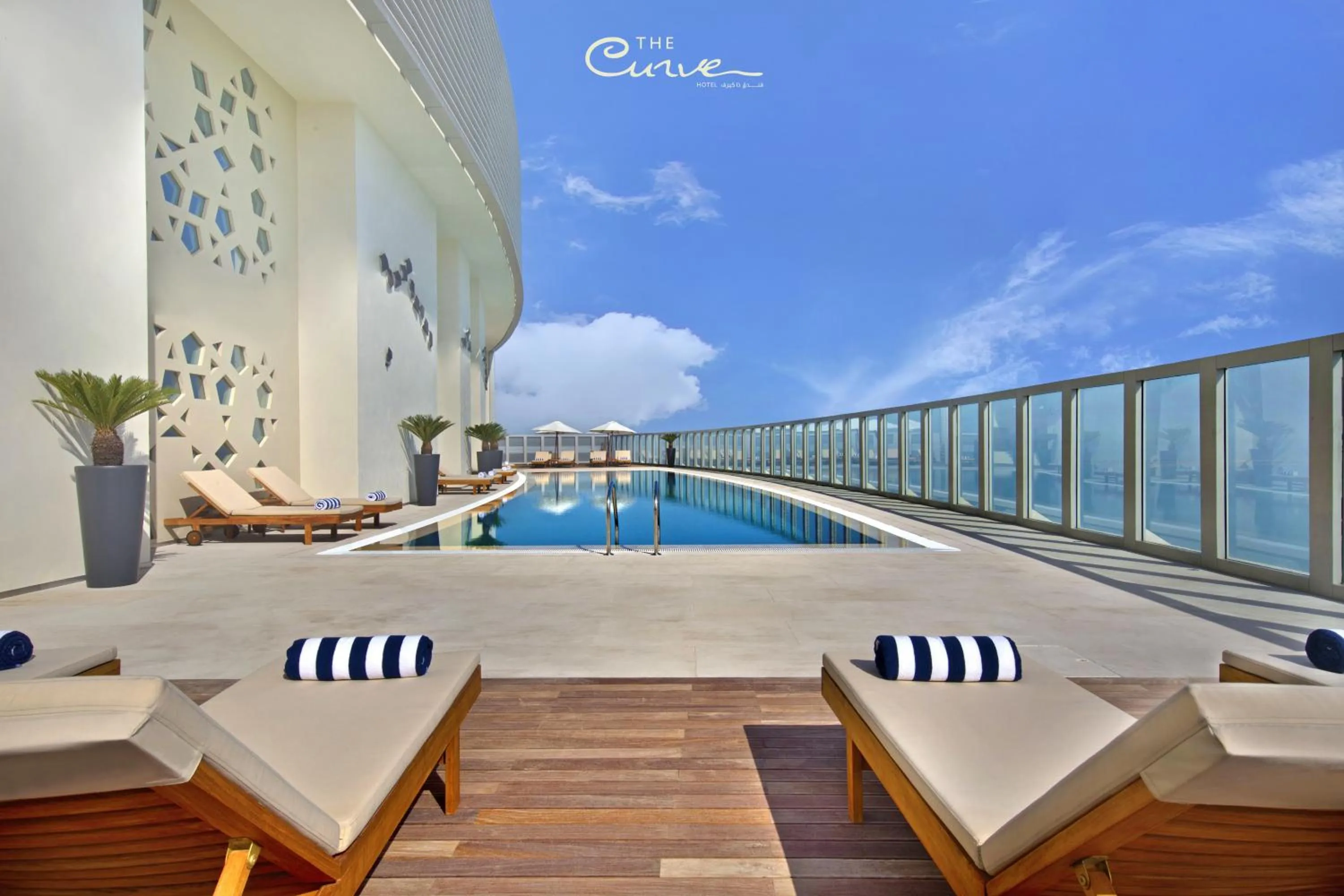 Swimming pool in The Curve Hotel