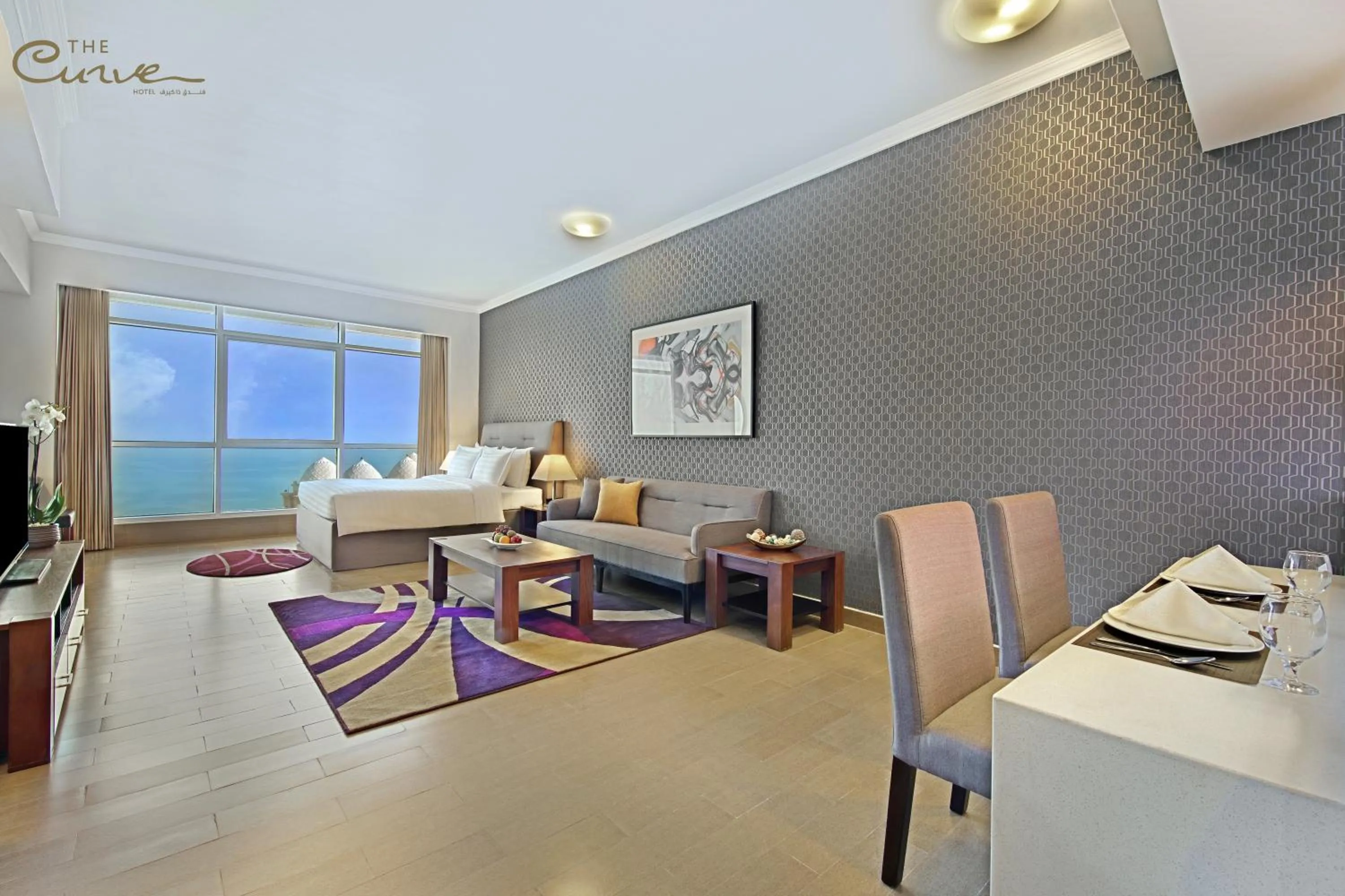 Bed in The Curve Hotel