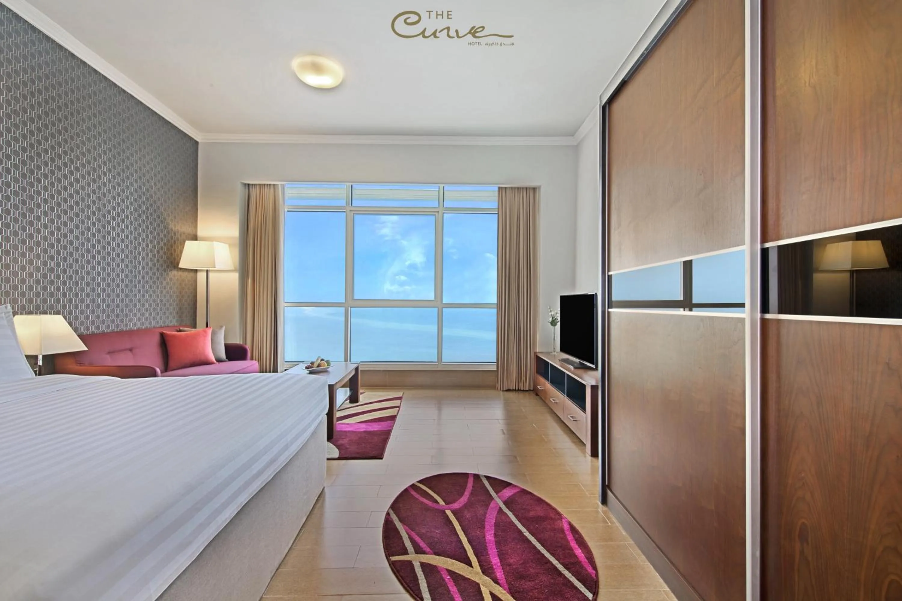 Bed in The Curve Hotel