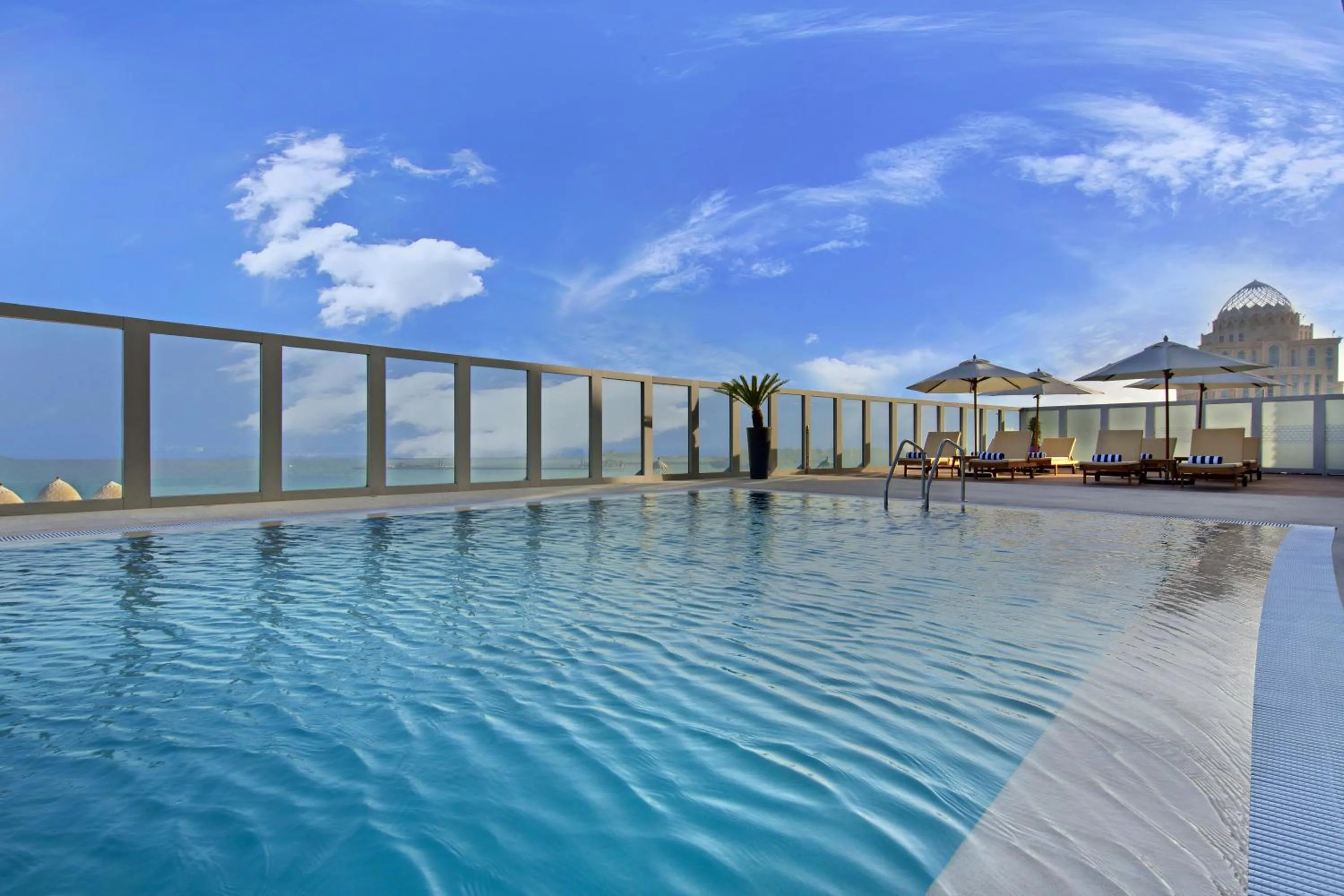 Swimming pool in The Curve Hotel