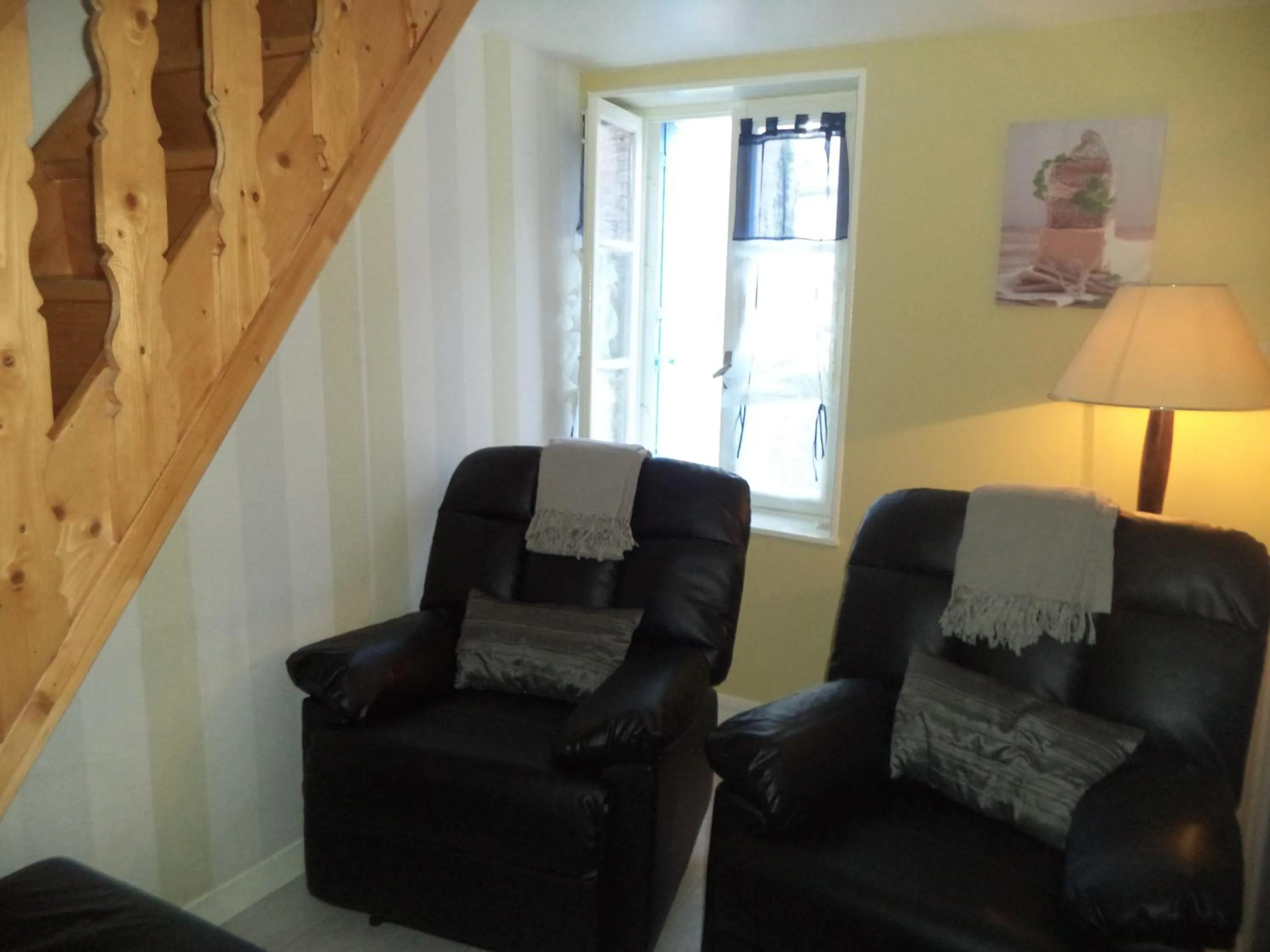 Living room in Maison de vacances à Créances