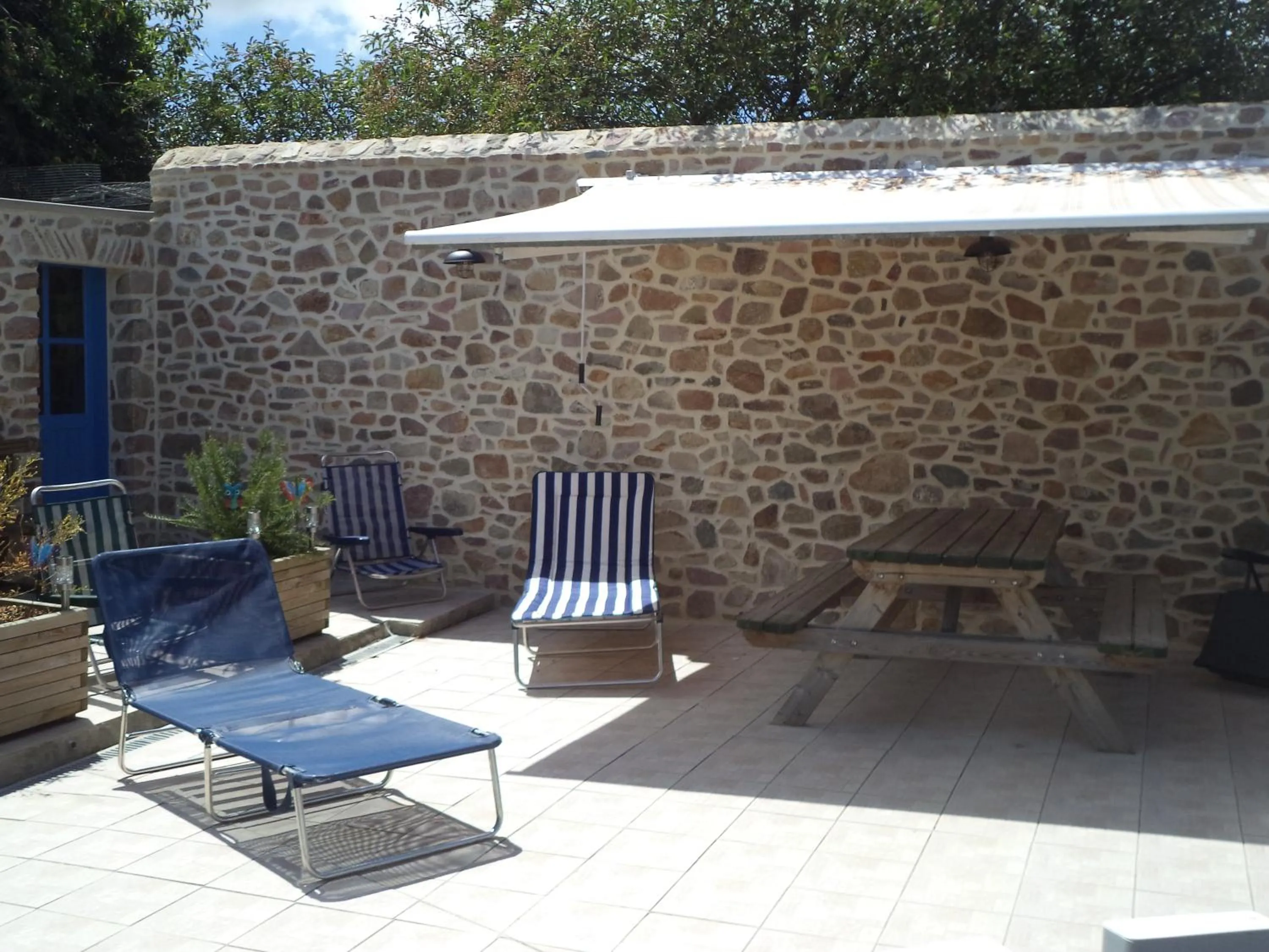 Balcony/Terrace in Maison de vacances à Créances