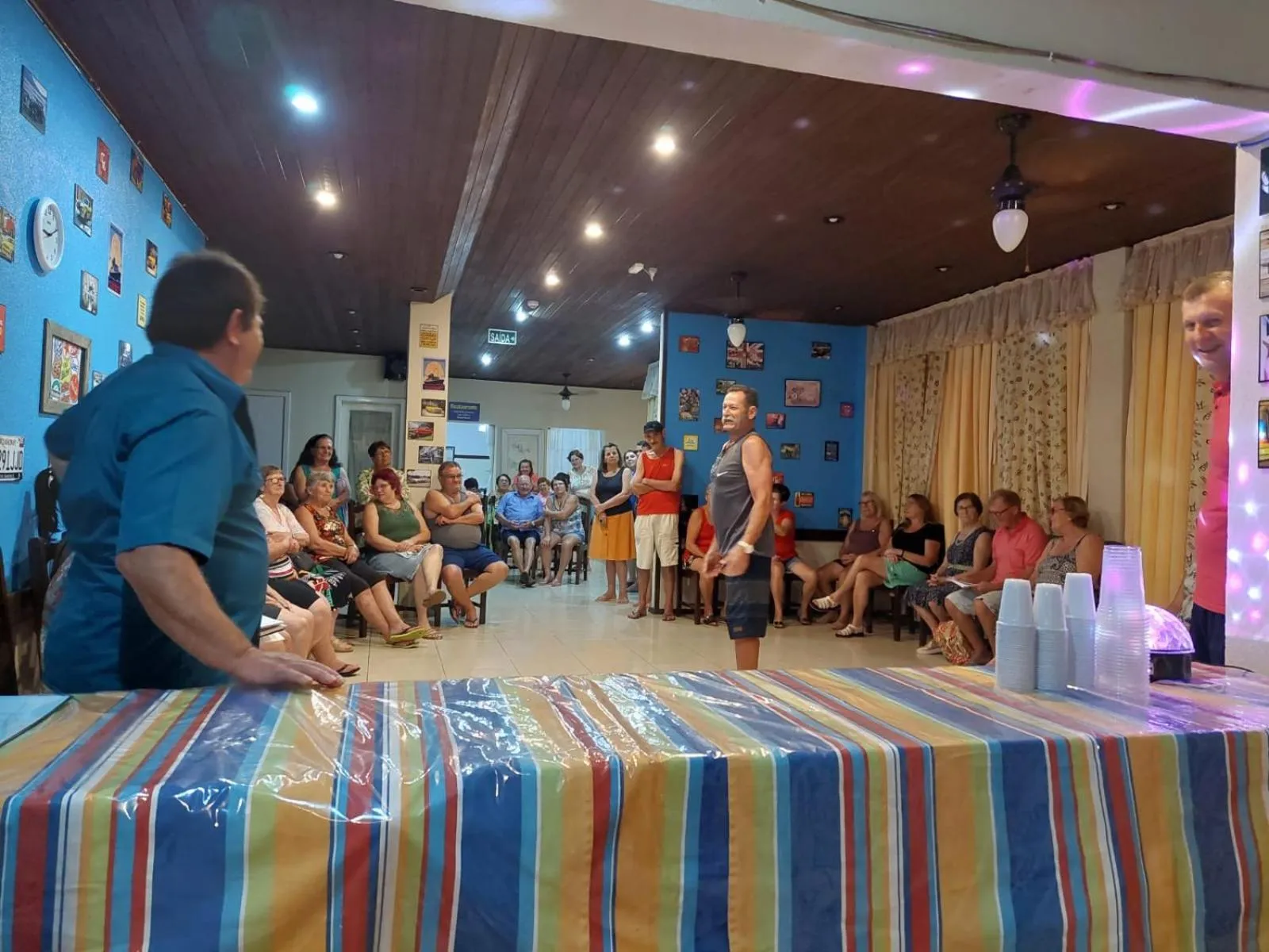 group of guests in Center Hotel