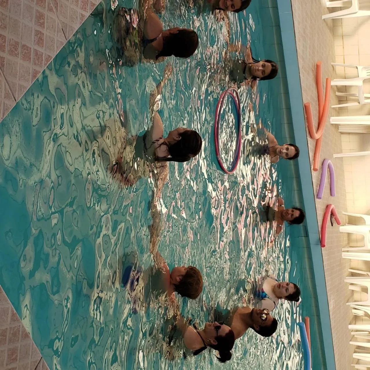 People in Center Hotel