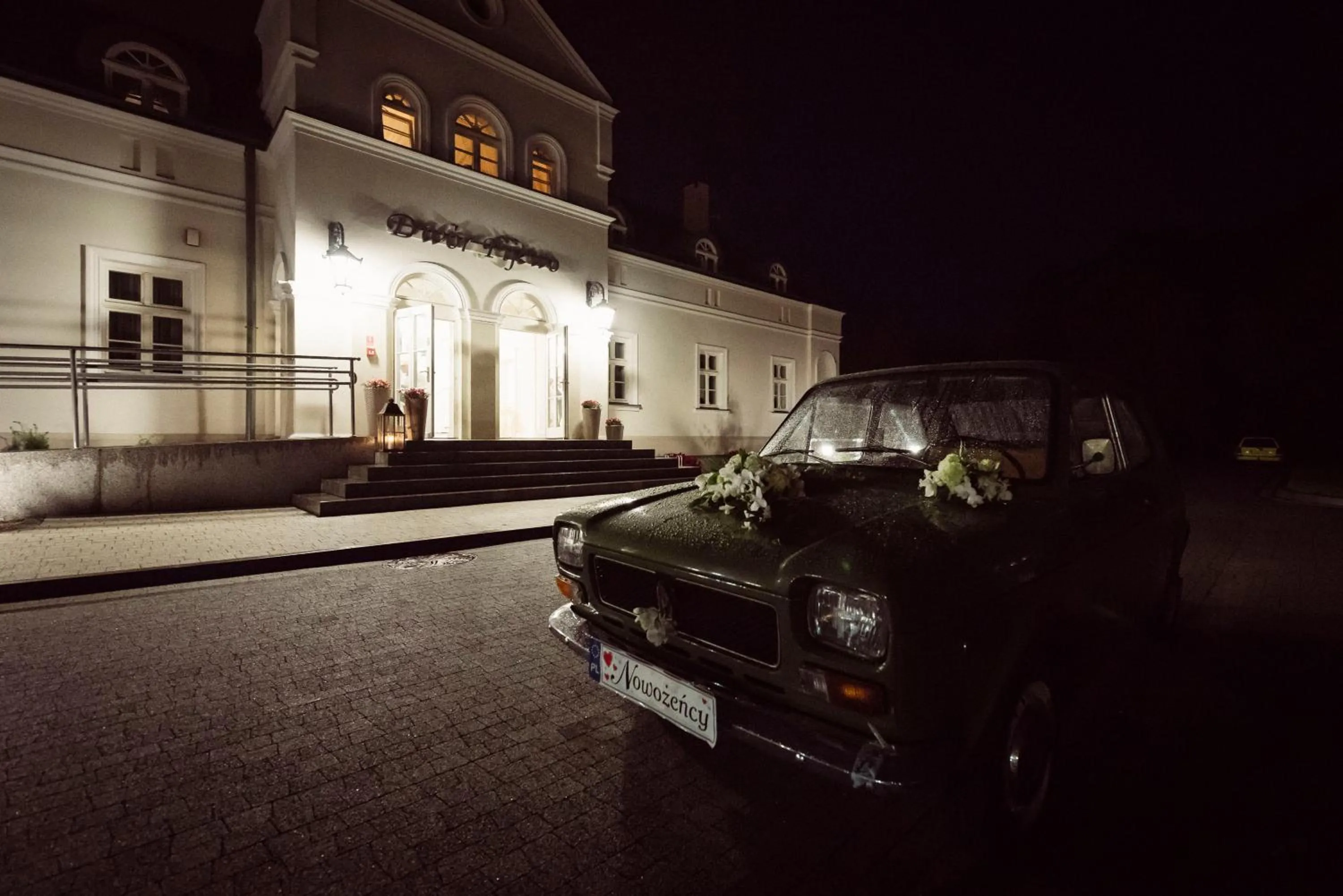 Parking in Hotel Dwór Fijewo