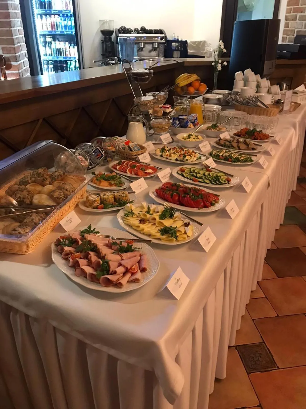 Buffet breakfast in Hotel Dwór Fijewo