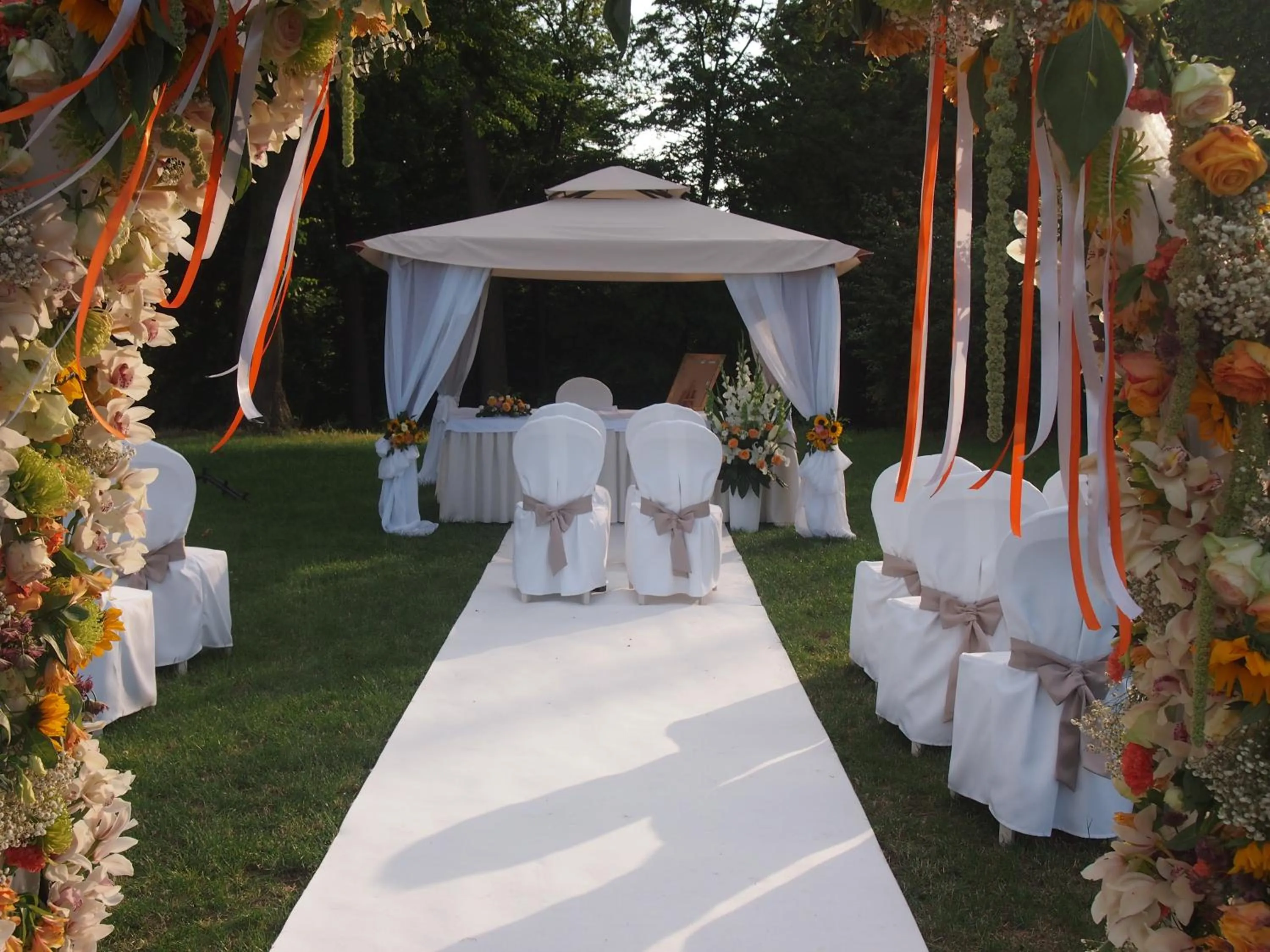 Garden in Hotel Dwór Fijewo