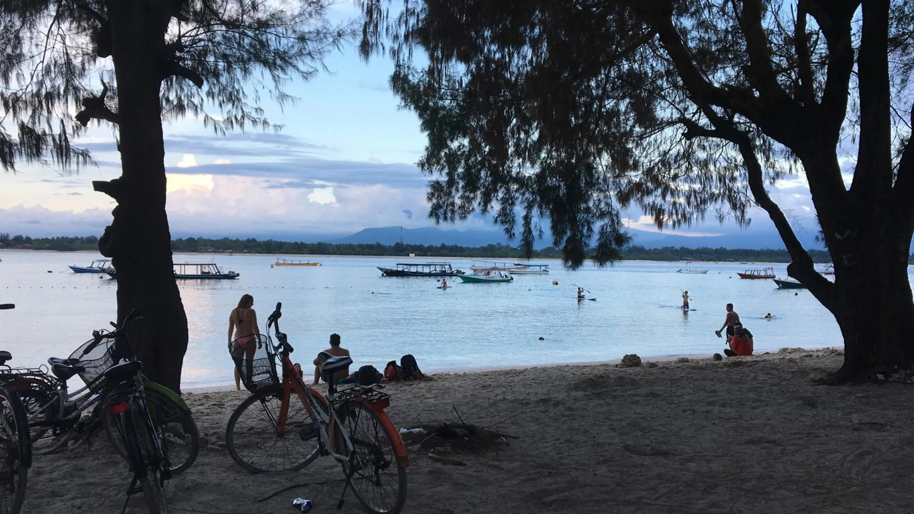 Beach in Gili Turtle Beach Resort
