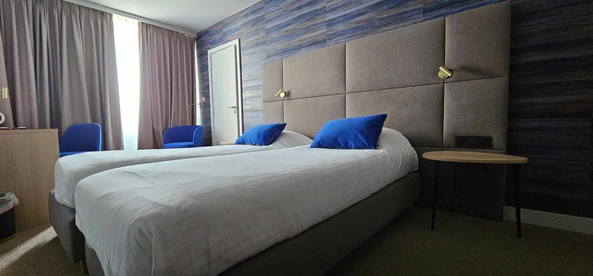 Bed in Hotel Les 3 Cles