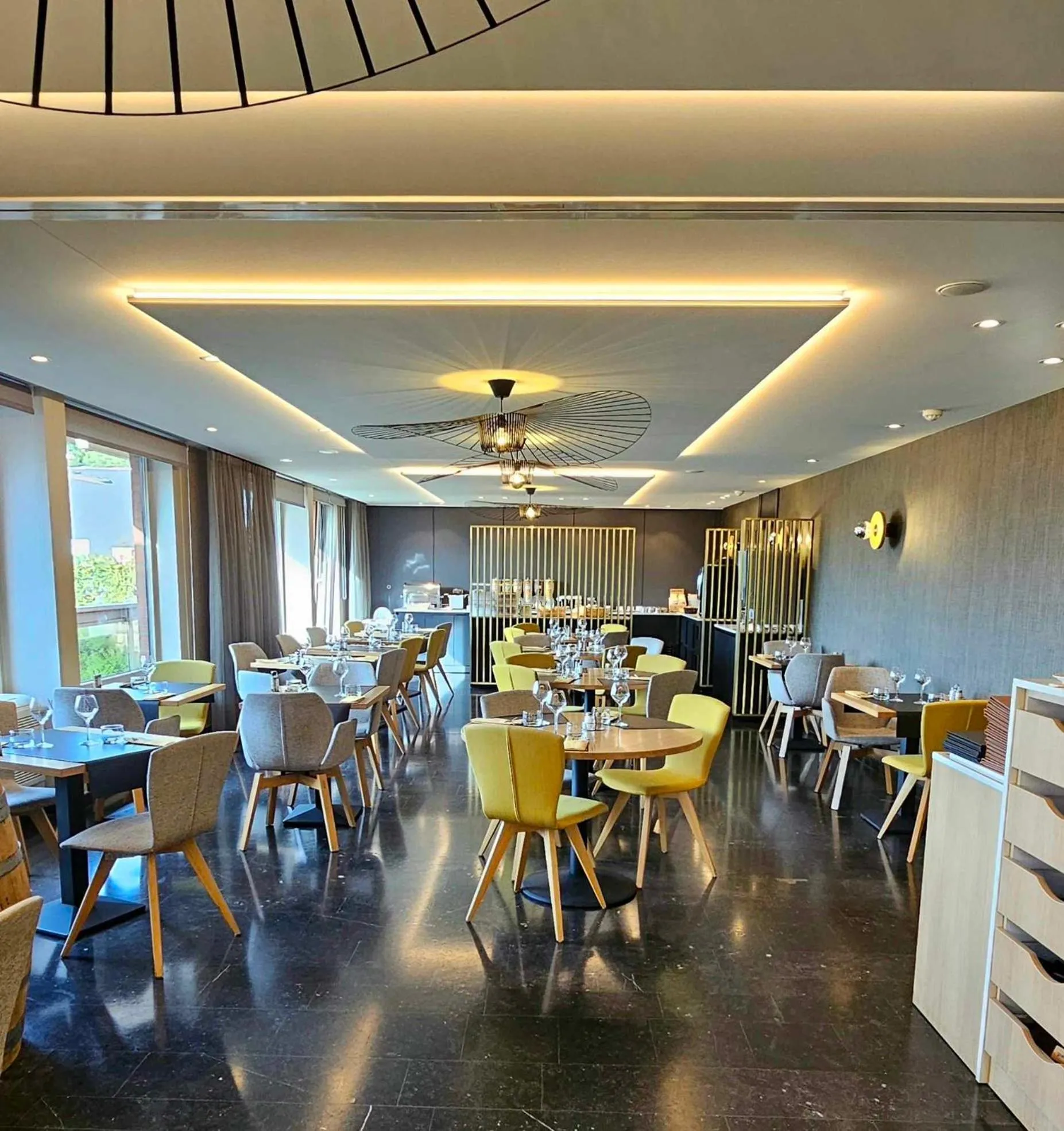 Restaurant/places to eat in Hotel Les 3 Cles