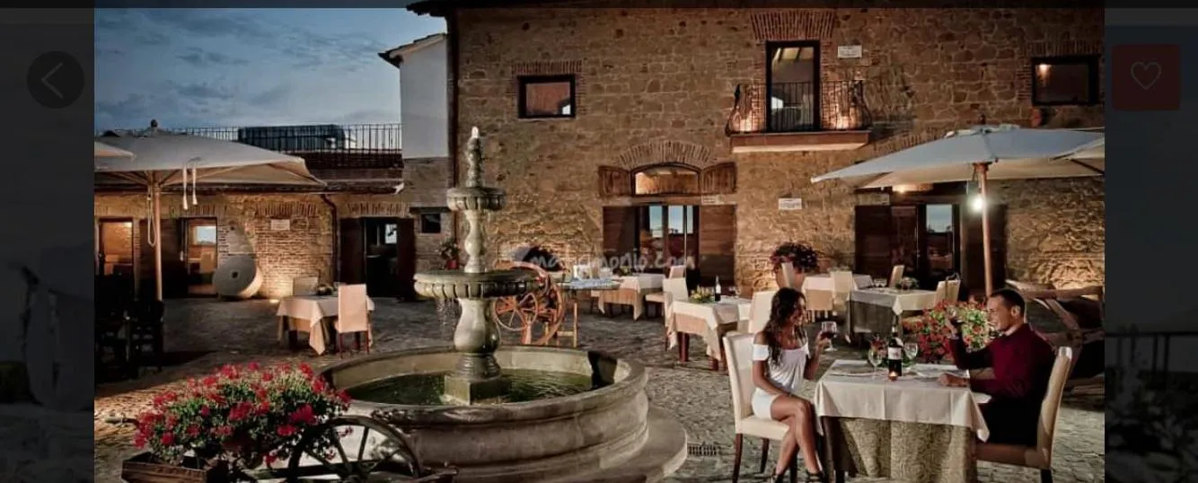 Restaurant/places to eat in Il Borgo Ariccia Resort