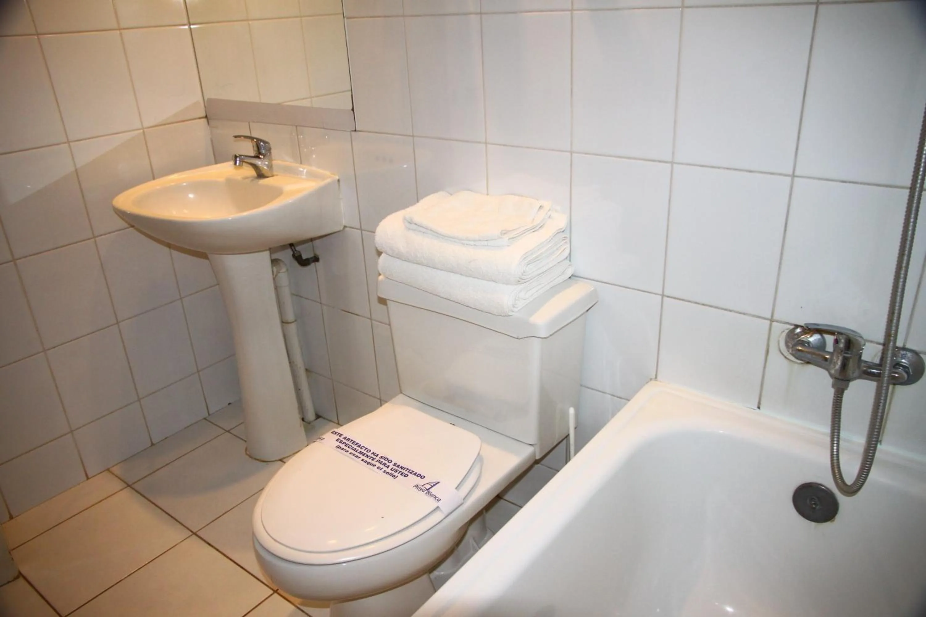 Bathroom in Club Playa Blanca