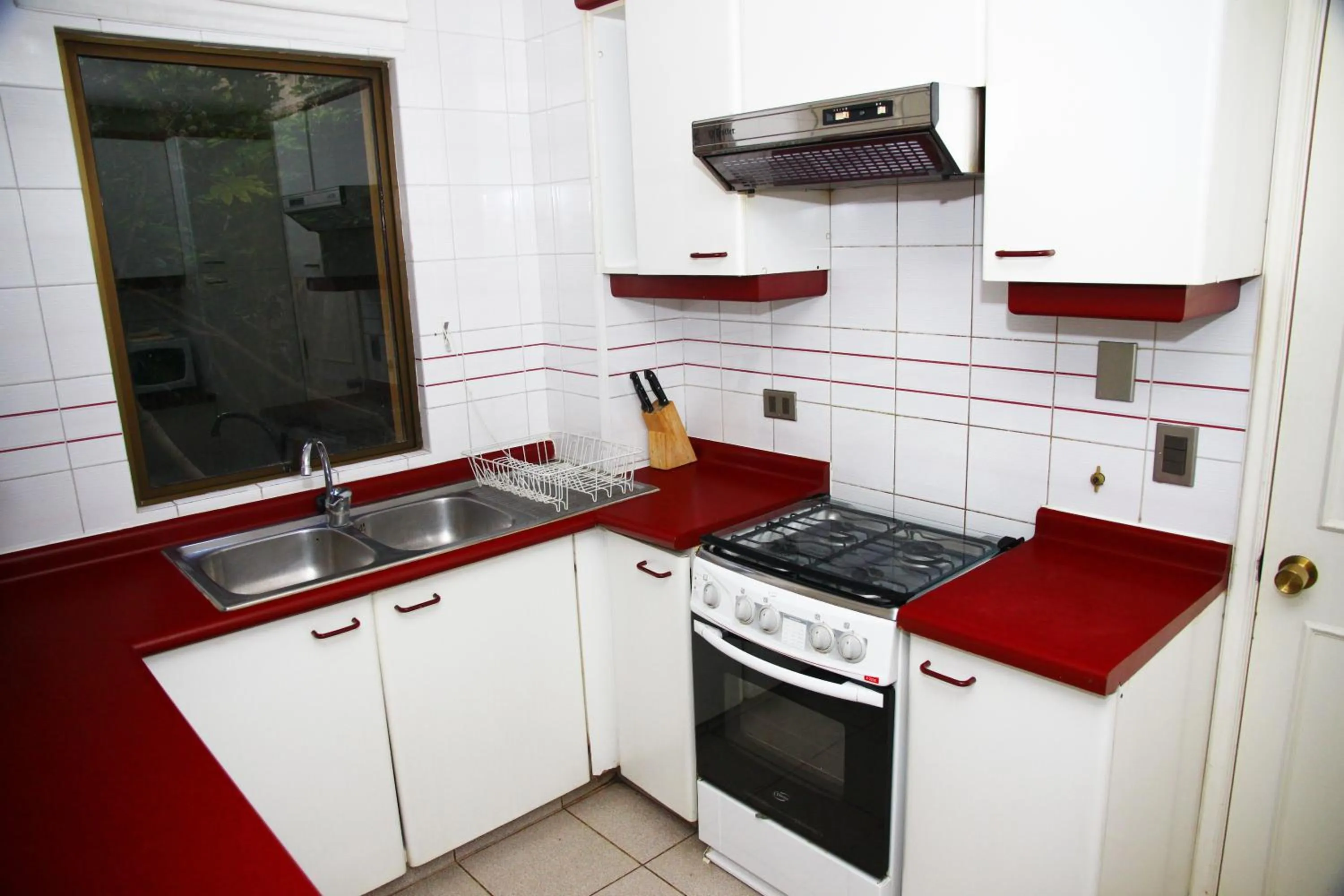 Communal kitchen in Club Playa Blanca