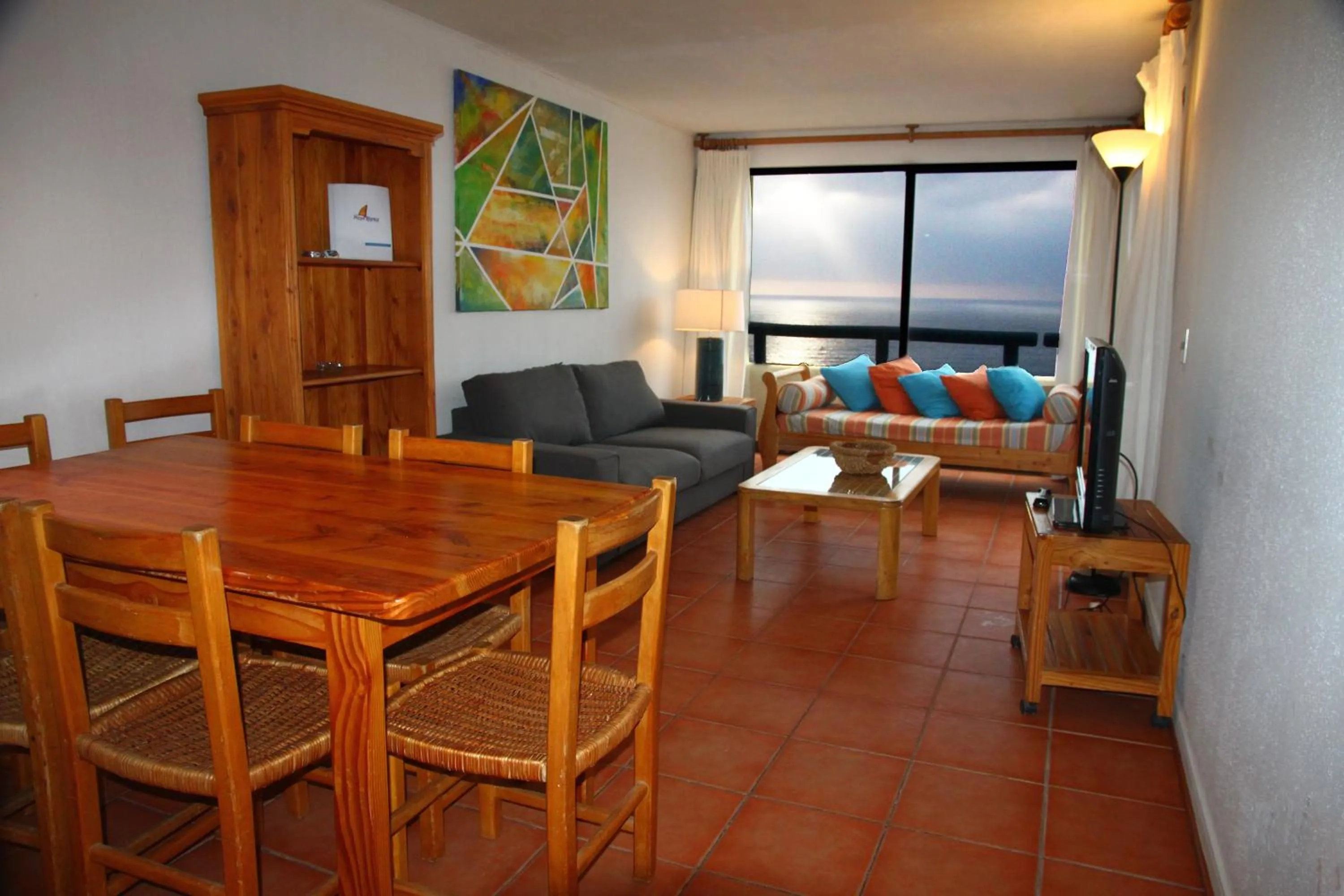 Communal lounge/ TV room in Club Playa Blanca