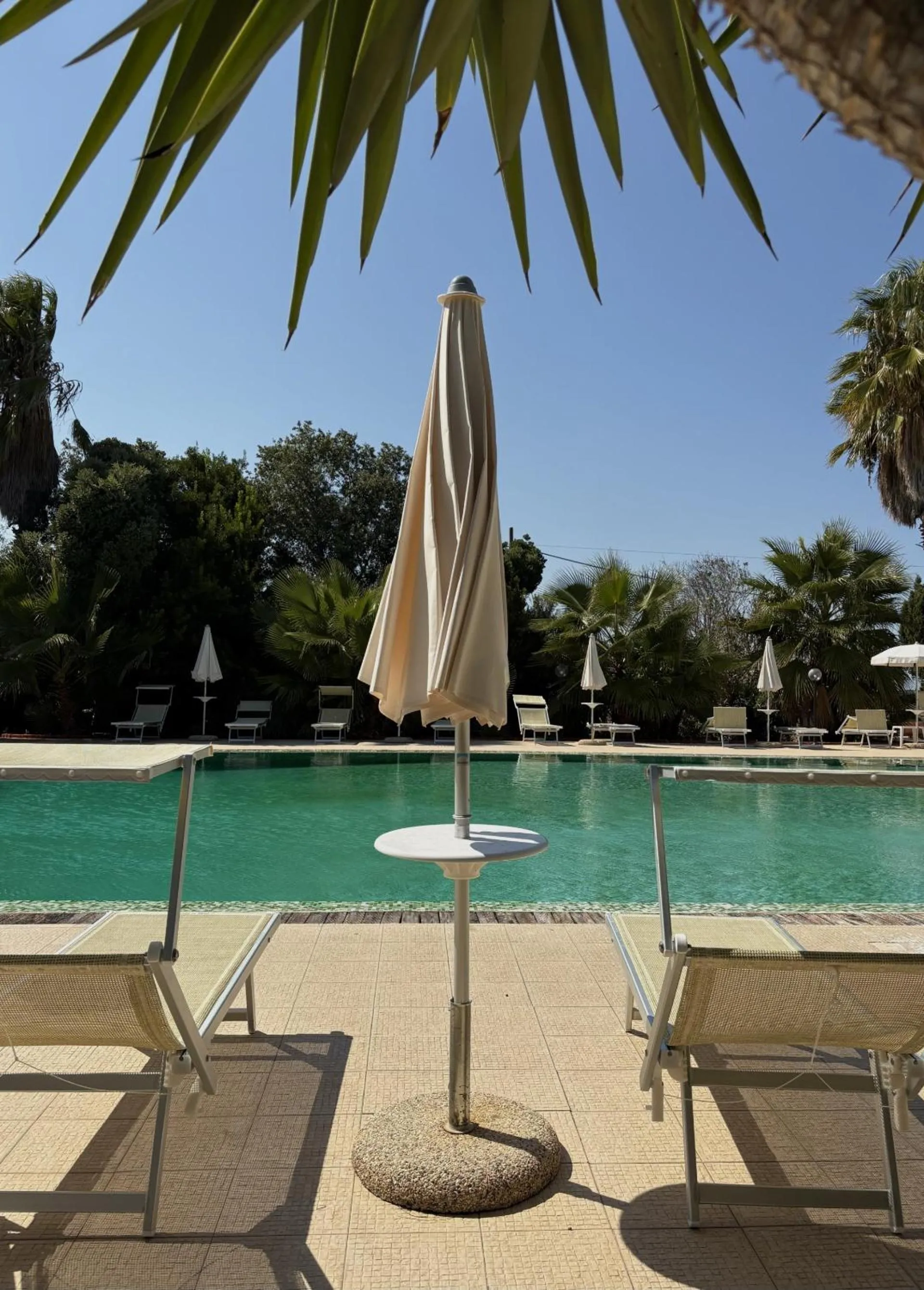 Swimming pool in Hotel Masseria Marziale