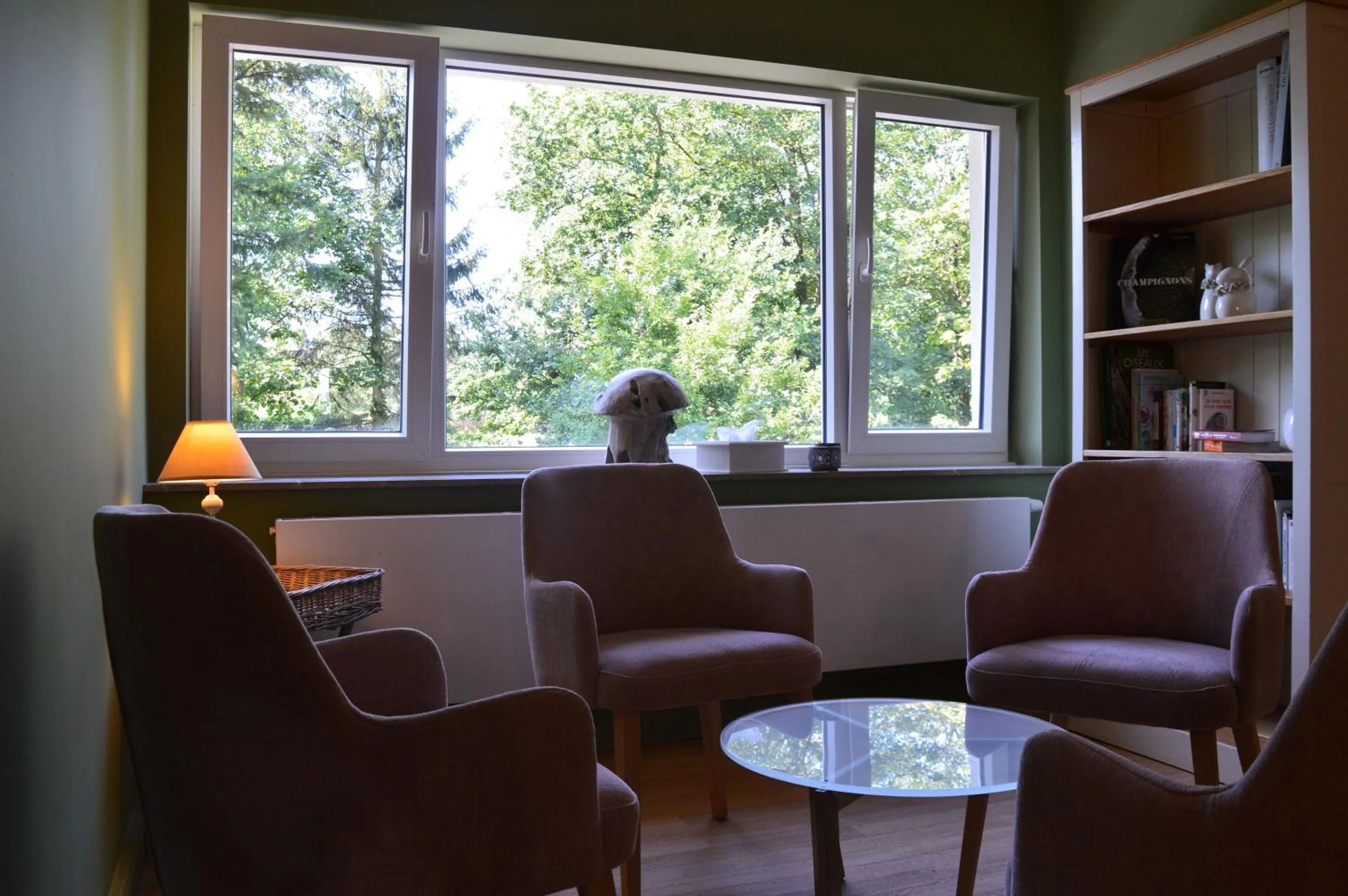 Library in Hotel La Heid des Pairs