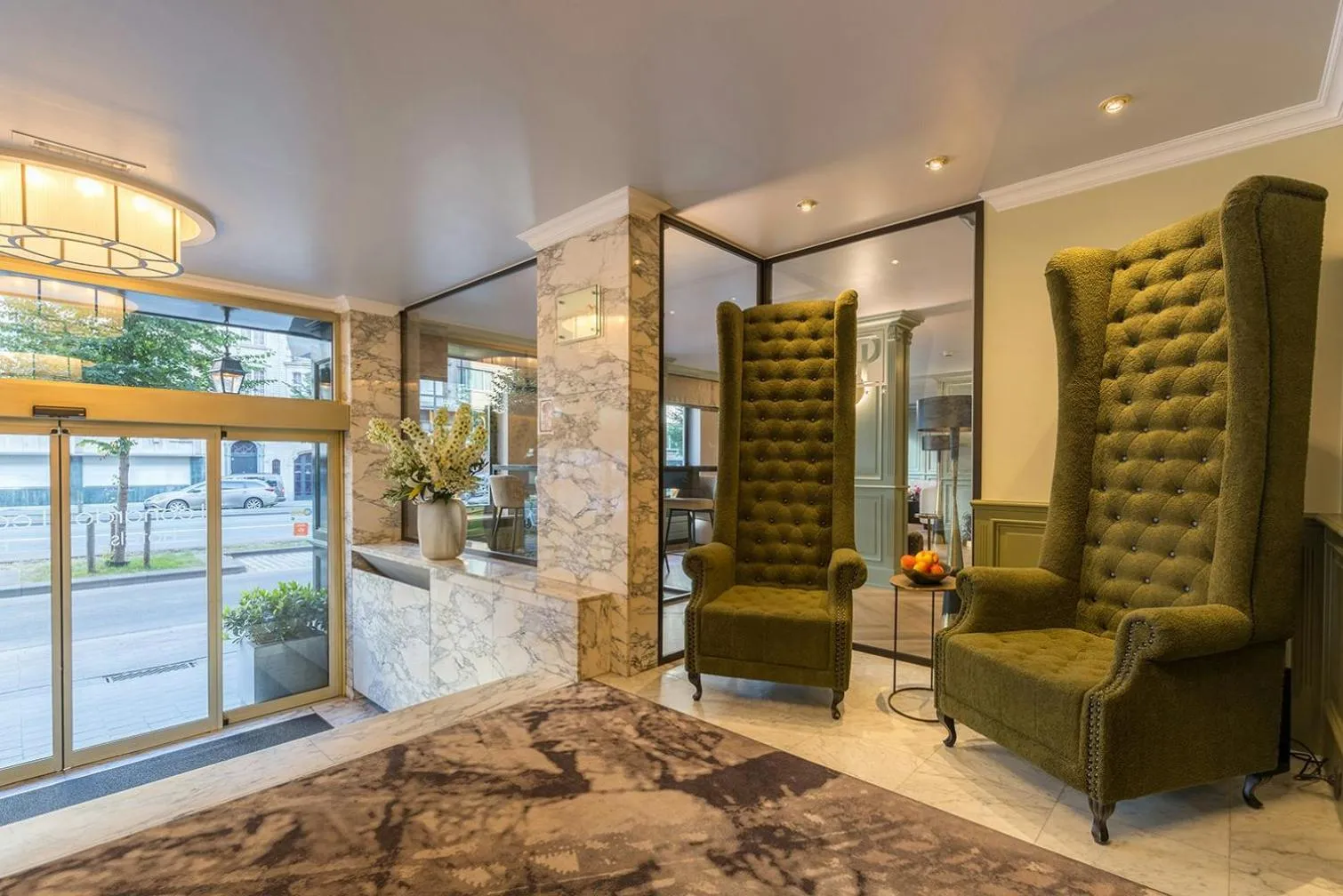 Lobby or reception in Leonardo Hotel Antwerp The Plaza