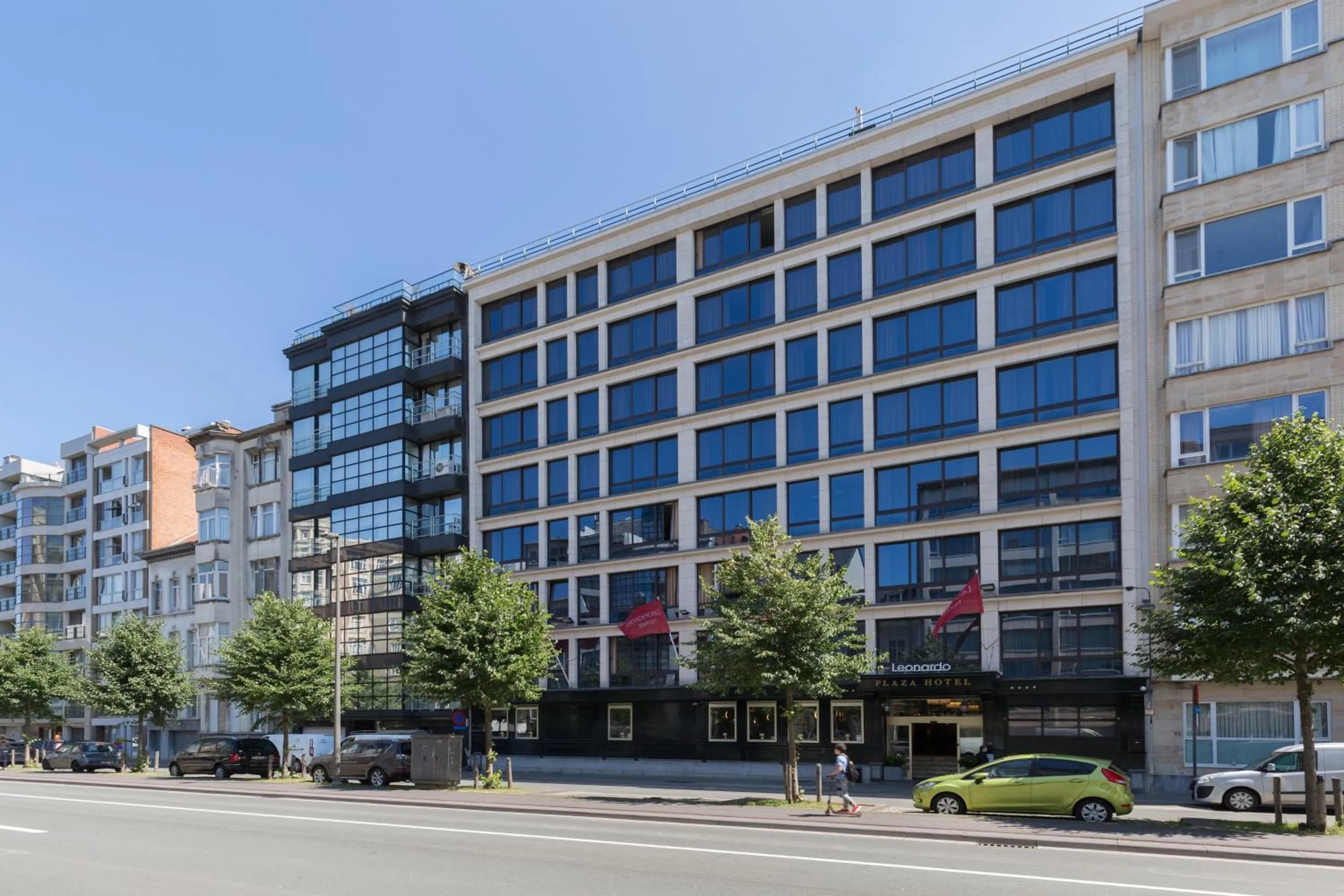 Property building in Leonardo Hotel Antwerp The Plaza