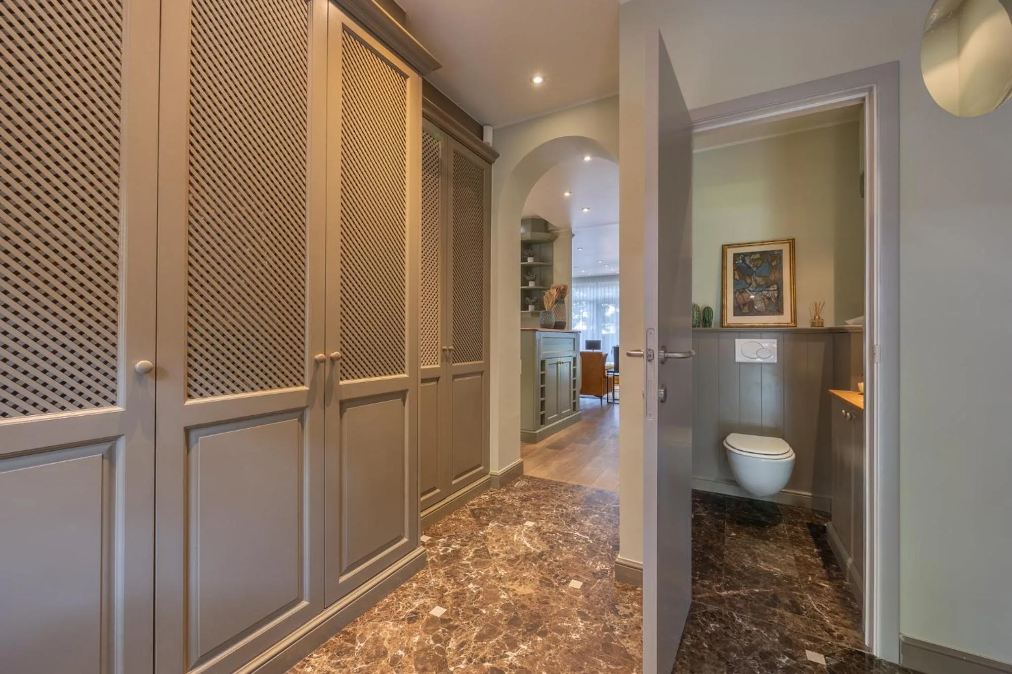 Decorative detail in Leonardo Hotel Antwerp The Plaza